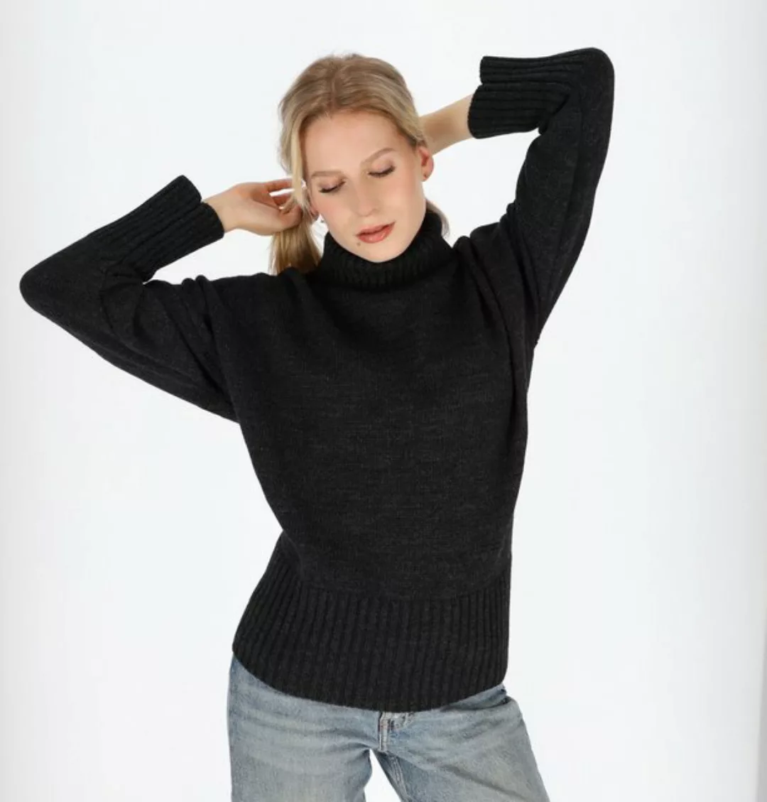 halsüberkopf Accessoires Strickpullover Rollkragenpullover aus hochwertigem günstig online kaufen