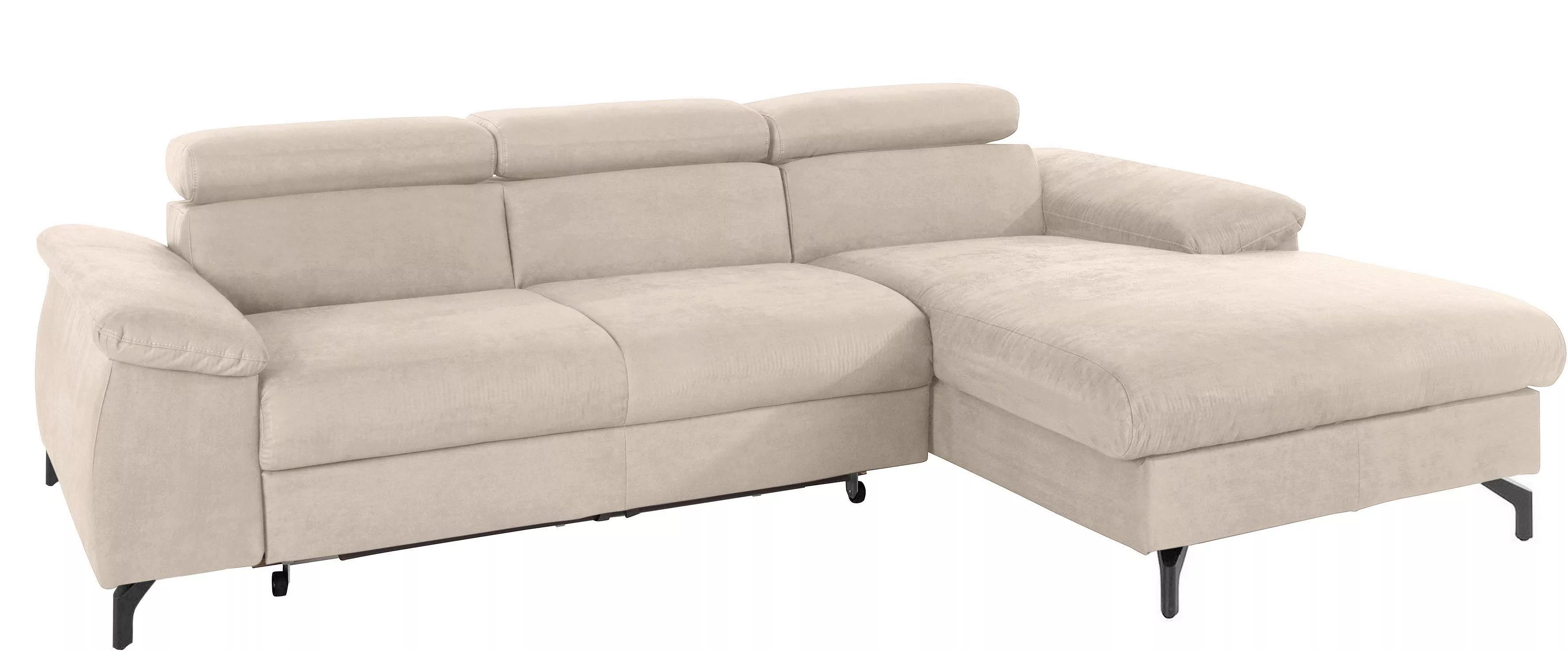 COTTA Polstergarnitur "Komaris L-Form", (Set), Set bestehend aus: Ecksofa m günstig online kaufen