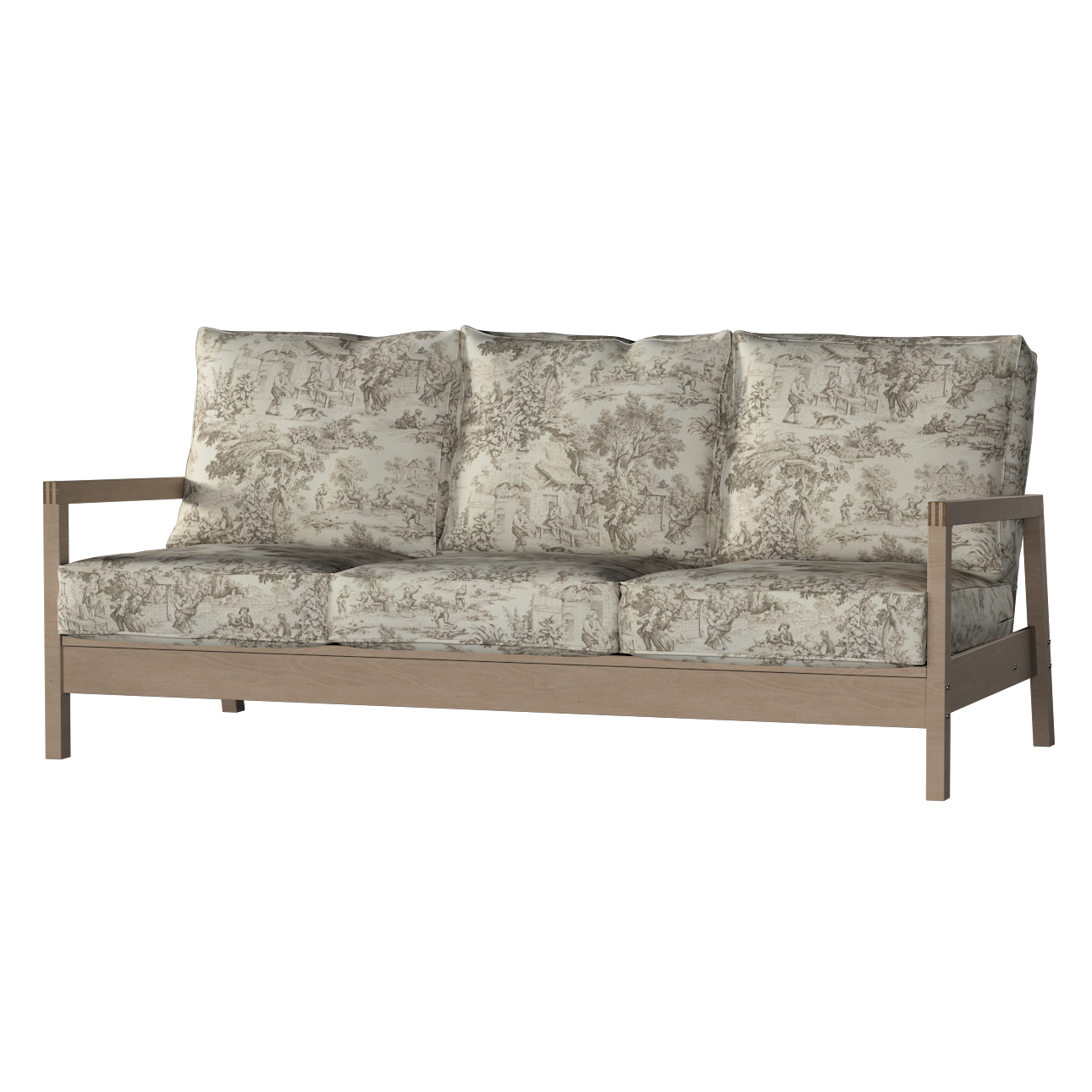 Bezug für Lillberg 3-Sitzer Sofa, ecru-beige, Sofahusse, Lillberg 3-Sitzer, günstig online kaufen