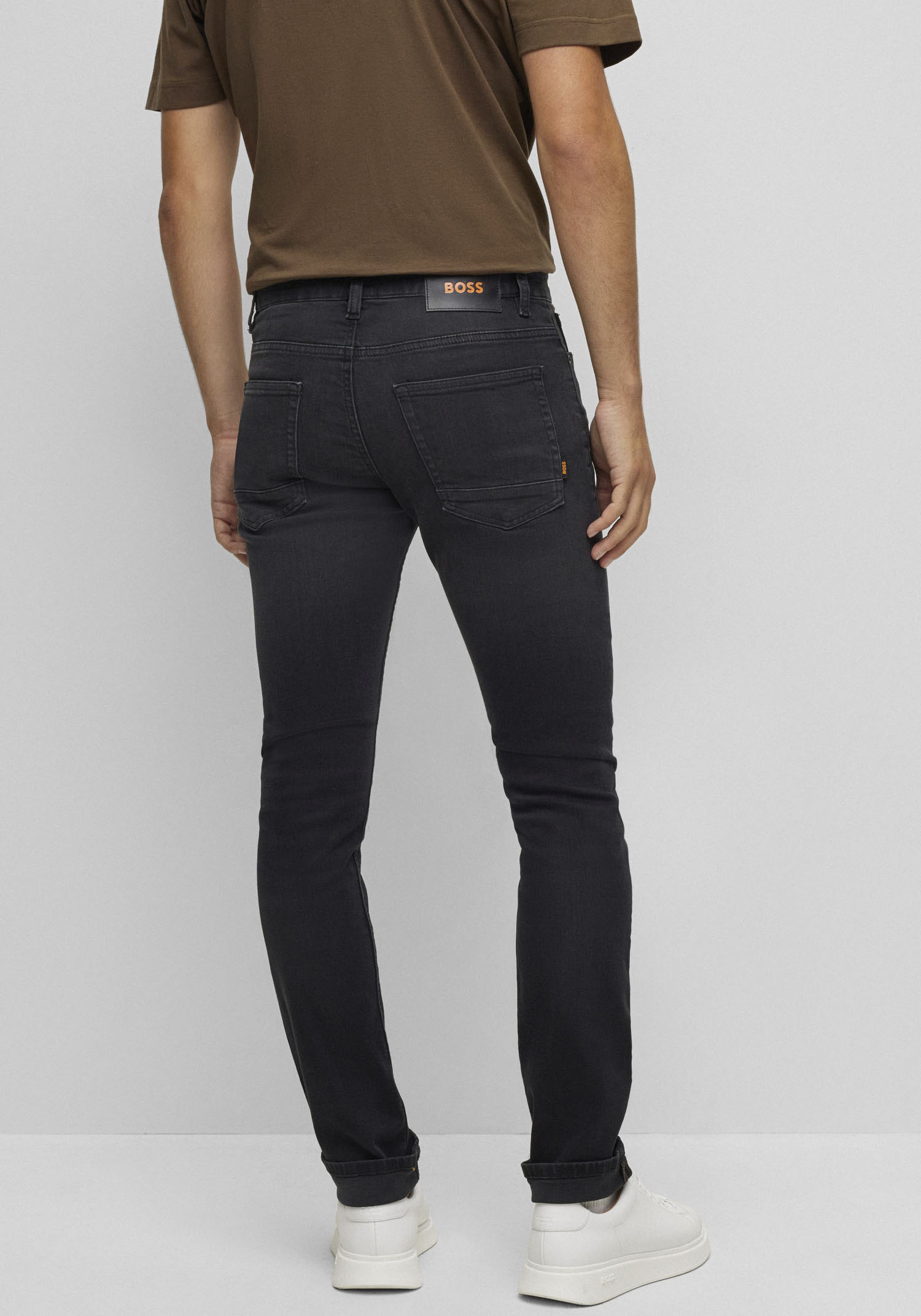 BOSS ORANGE Slim-fit-Jeans Delaware aus Super-Stretch-Denim günstig online kaufen