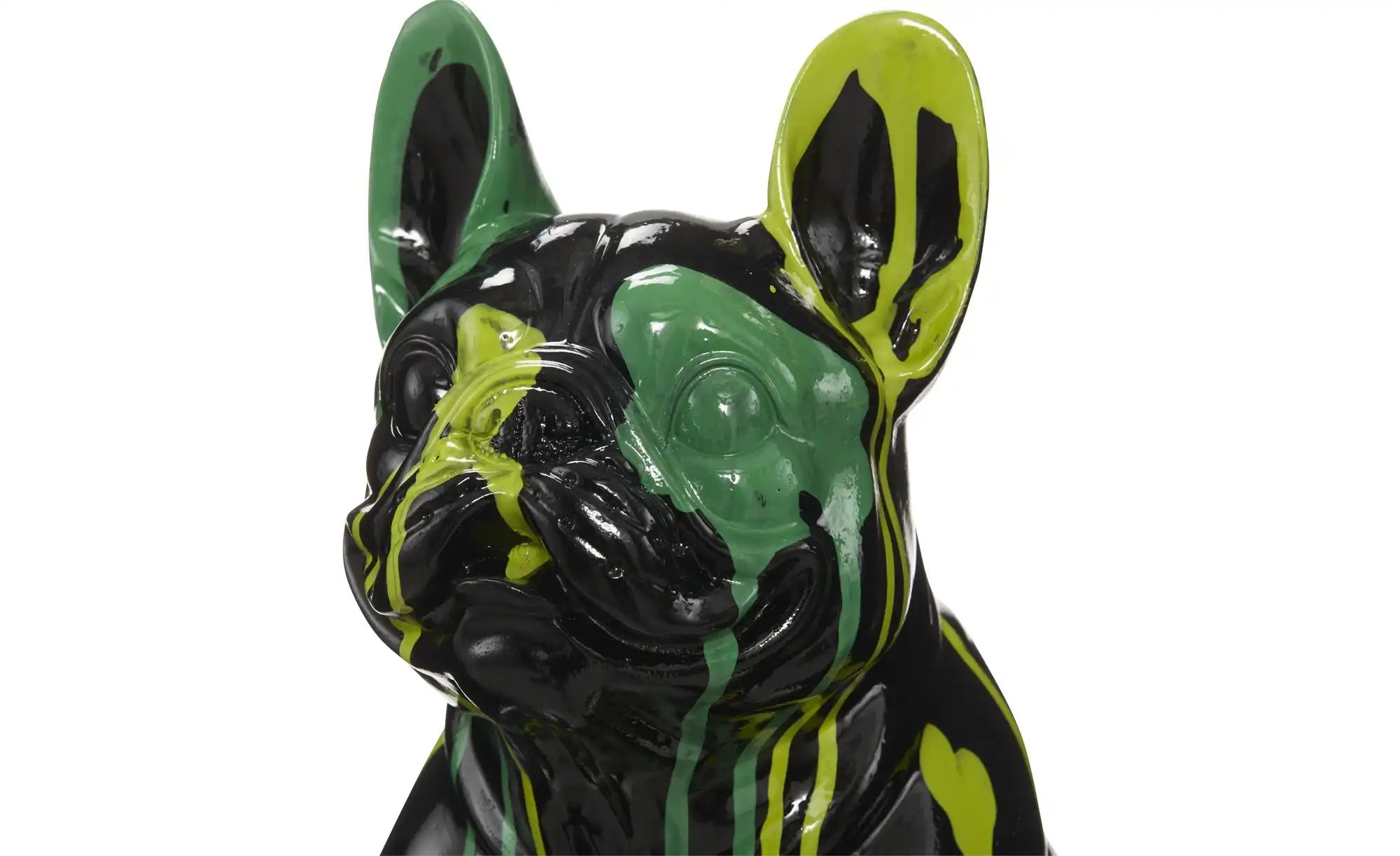 Deko Hund ¦ schwarz ¦ Polyresin (Kunstharz) ¦ Maße (cm): B: 29,6 H: 32,8 T: günstig online kaufen