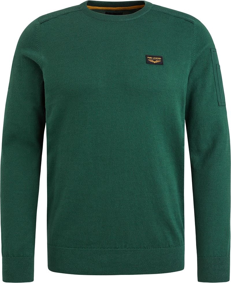 PME Legend Sweater American Classic Cargo Dunkelgrün - Größe 3XL günstig online kaufen