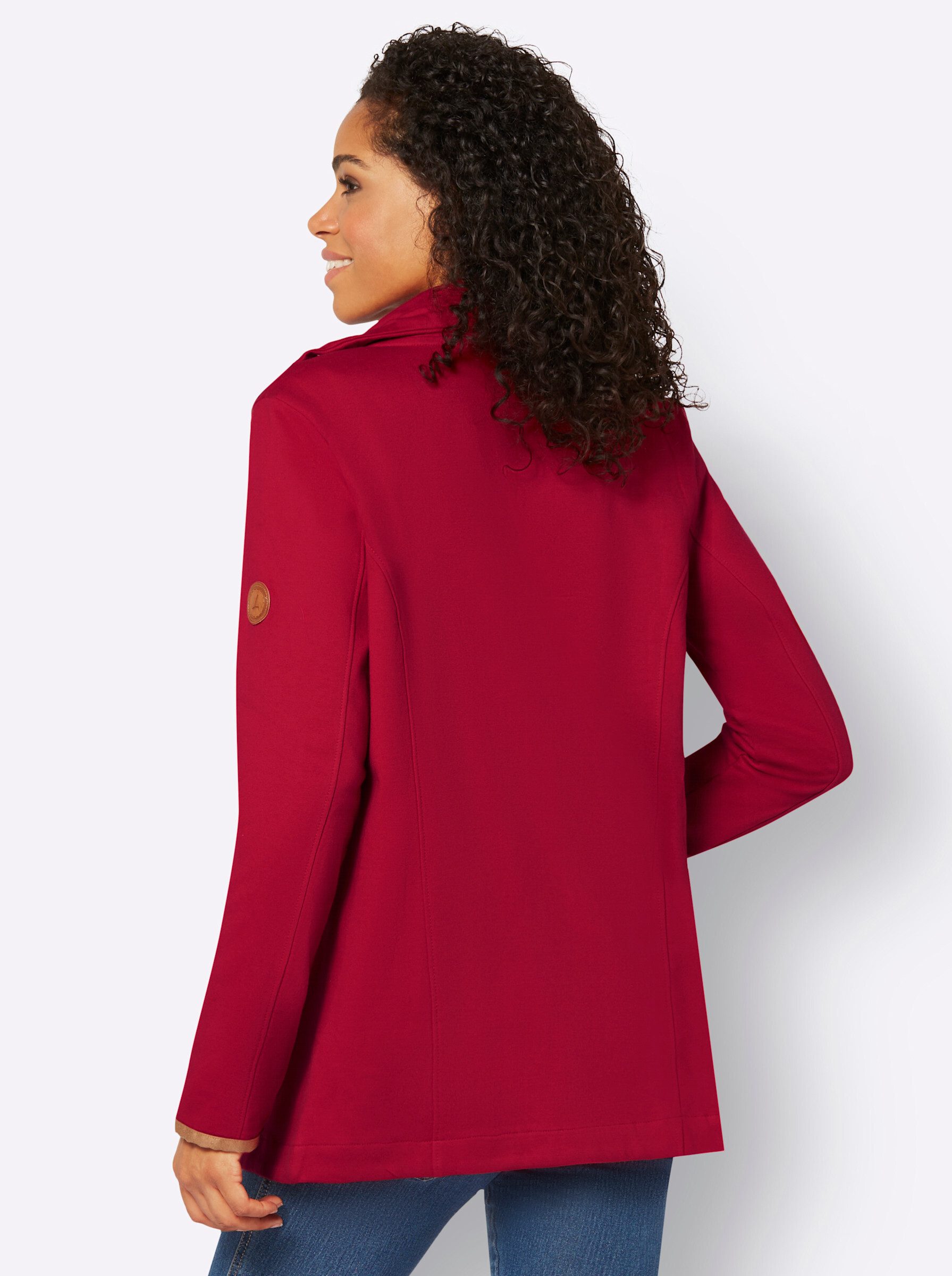 Casual Looks Shirtjacke "Sweatjacke", (1 tlg.) günstig online kaufen
