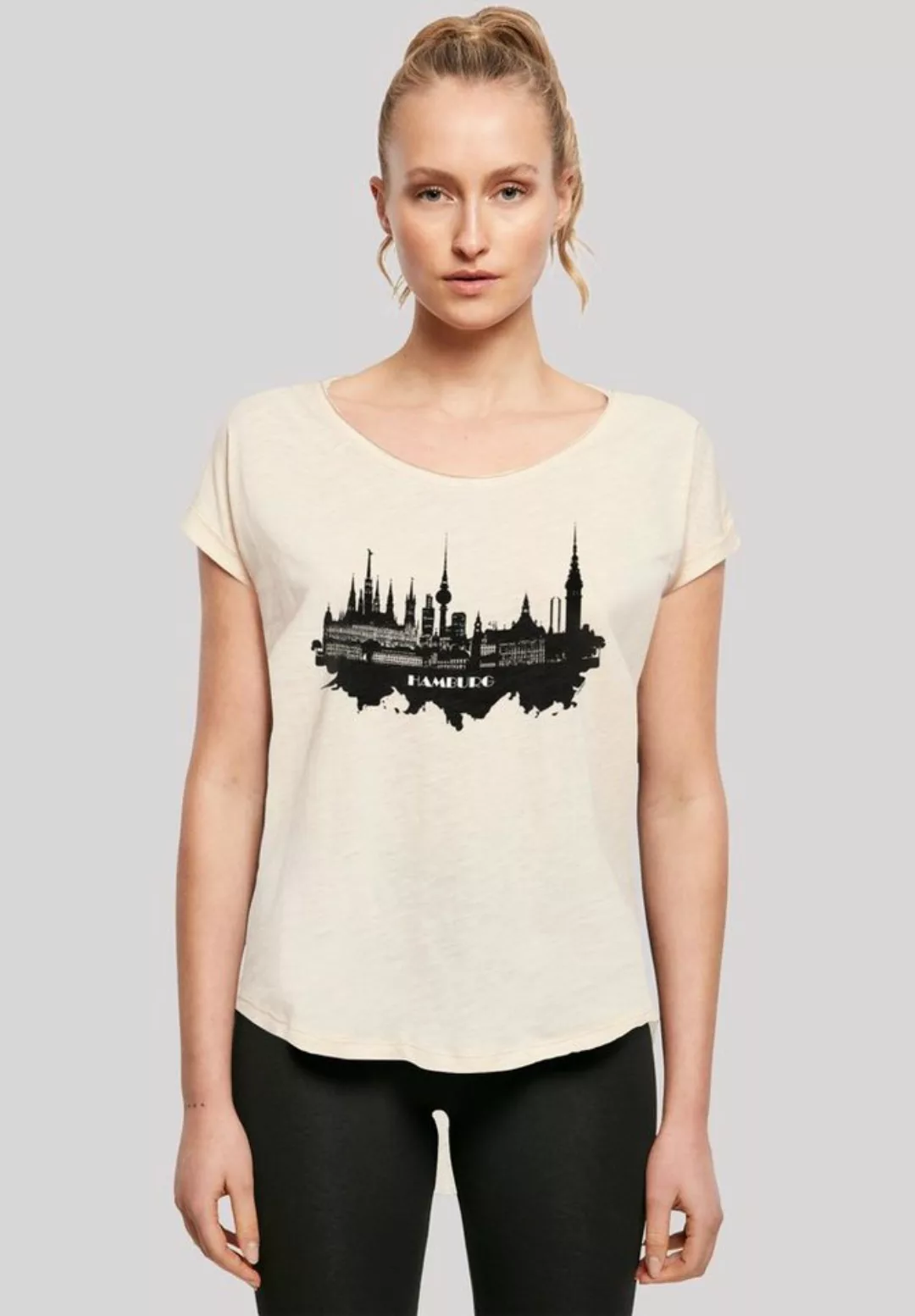 F4NT4STIC T-Shirt "Cities Collection - Hamburg skyline", Print günstig online kaufen