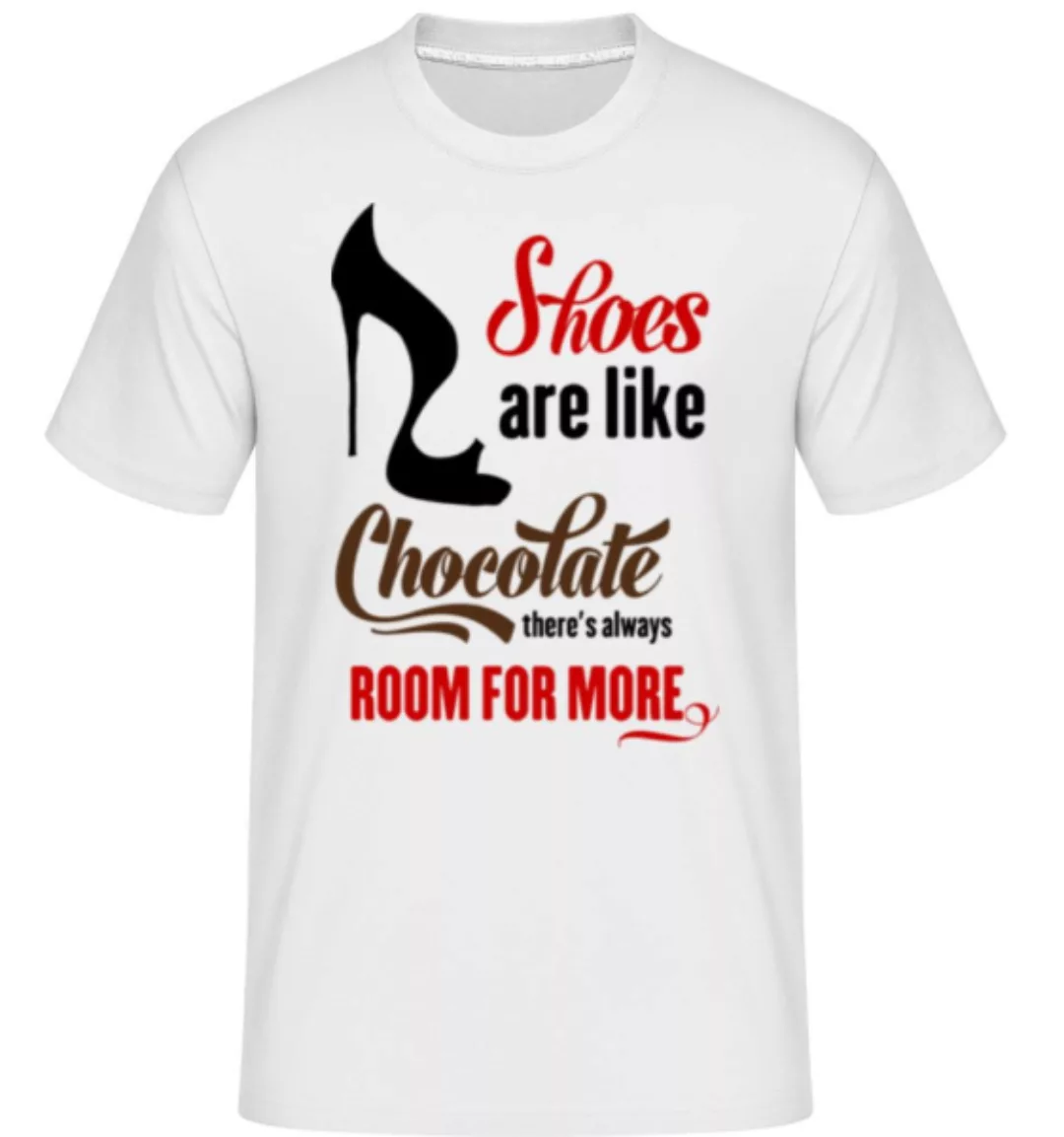 Shoes Are Like Chocolate · Shirtinator Männer T-Shirt günstig online kaufen