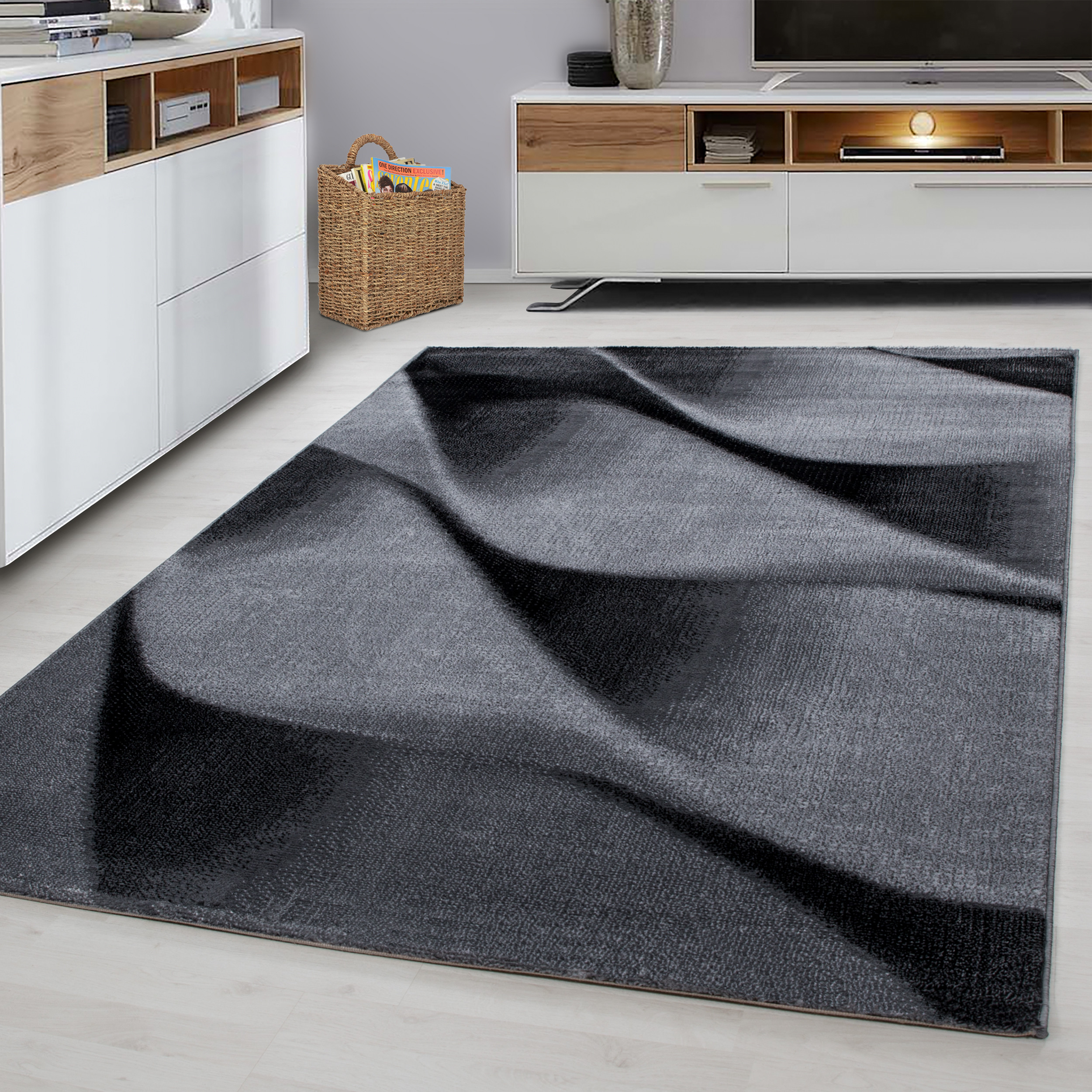 Ayyildiz Teppiche Teppich »PARMA 9340«, rechteckig, 12 mm Höhe, Läufer, str günstig online kaufen