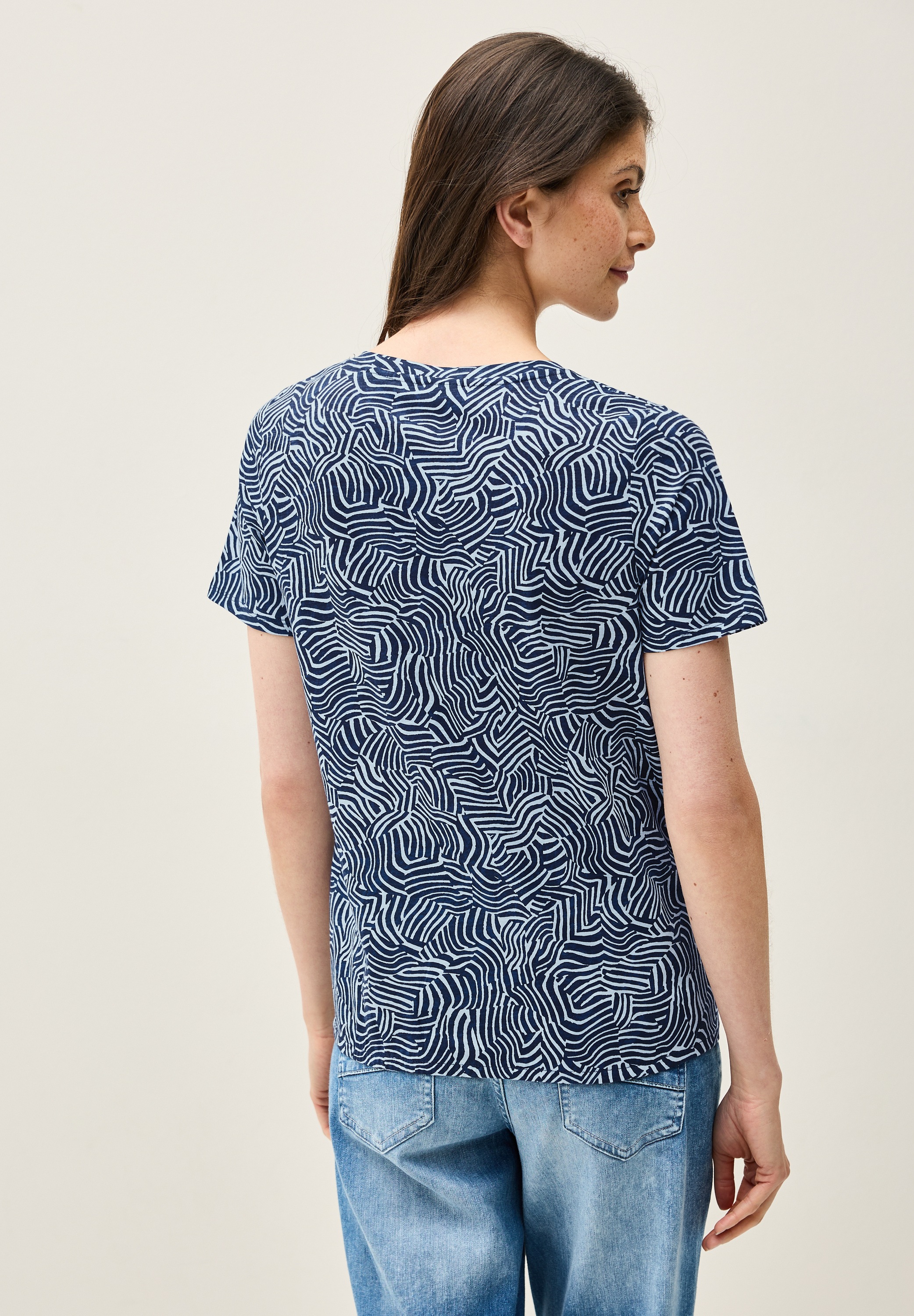Cecil T-Shirt, aus reiner Baumwolle günstig online kaufen
