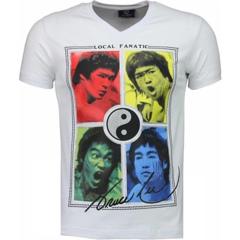 Local Fanatic  T-Shirt Bruce Lee Ying Yang günstig online kaufen