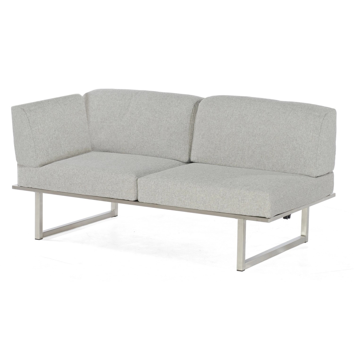 SonnenPartner Loungesofa Sonnenpartner Lounge-Eckmodul 2-Sitzer links Lotus günstig online kaufen