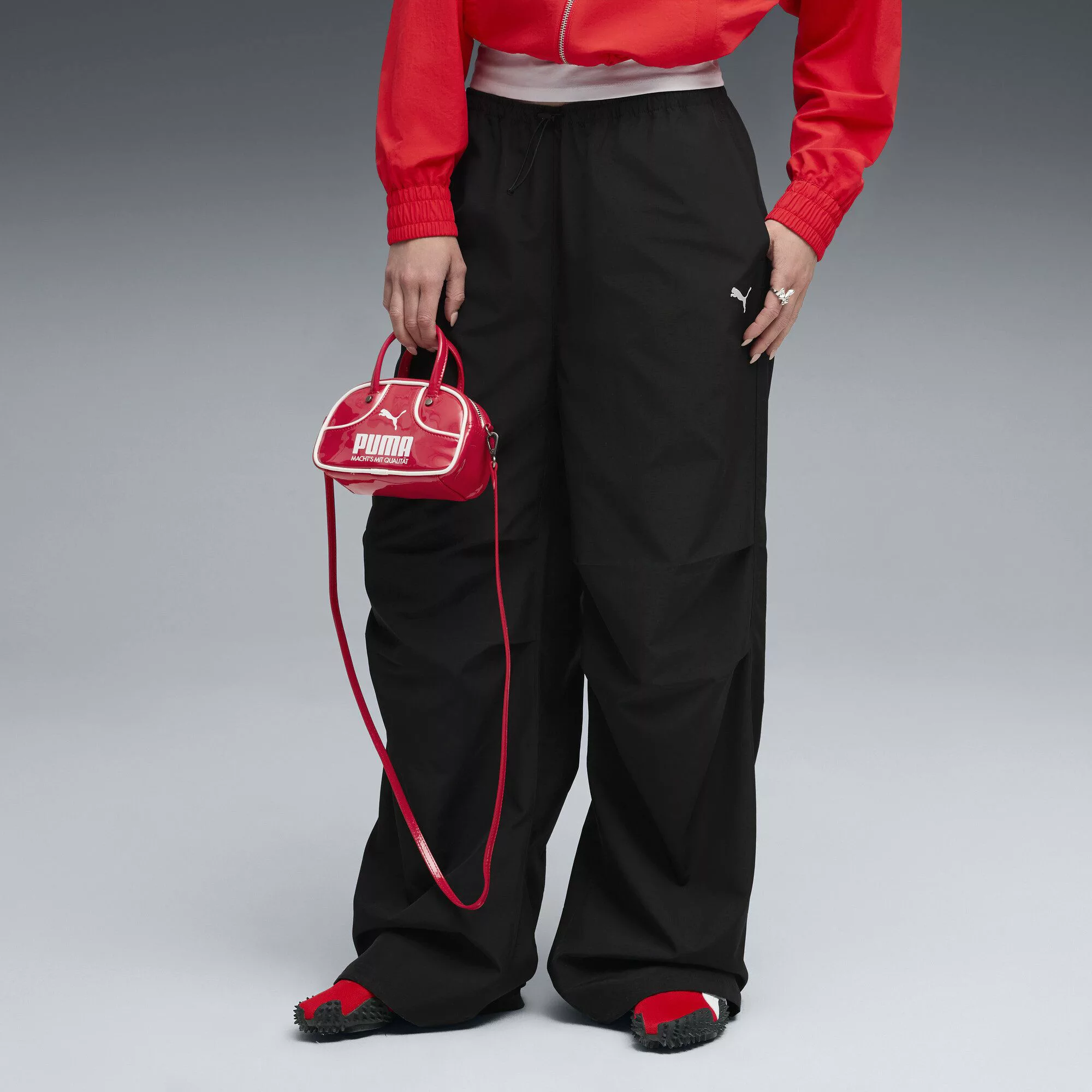 PUMA Sporthose Wardrobe Essentials Gewebte Parachute-Hose günstig online kaufen