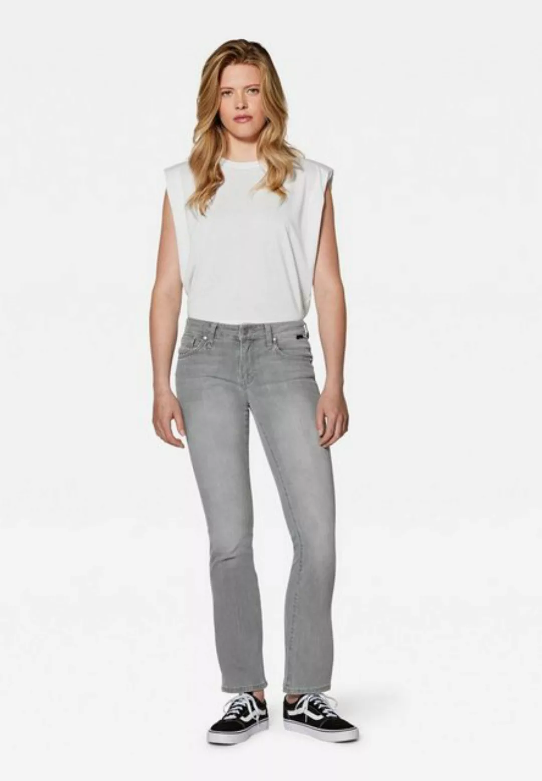 Mavi Weite Jeans "BELLA MID-RISE", Bootcut Jeans günstig online kaufen