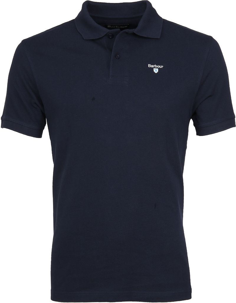 Barbour Basic Poloshirt Dunkelblau - Größe XL günstig online kaufen