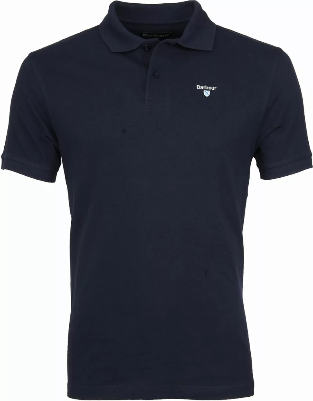 Barbour Basic Poloshirt Dunkelblau - Größe M günstig online kaufen