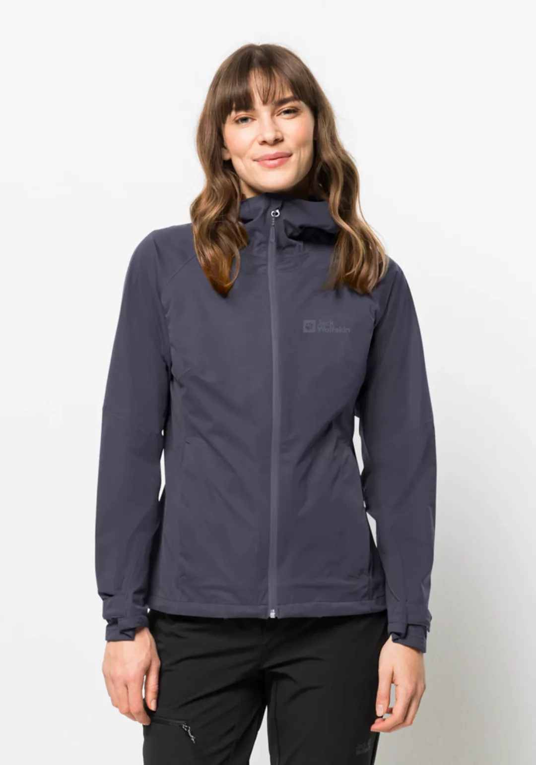 Jack Wolfskin Outdoorjacke "HIGHEST PEAK JACKET W", mit Kapuze günstig online kaufen