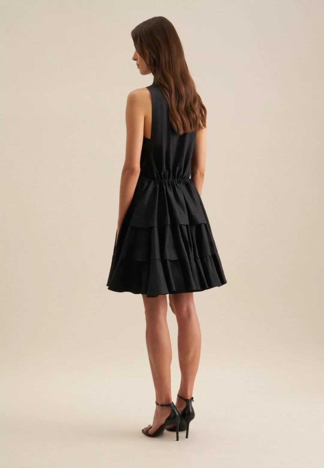 seidensticker Sommerkleid "Schwarze Rose", Ohne Arm Kragen Uni günstig online kaufen