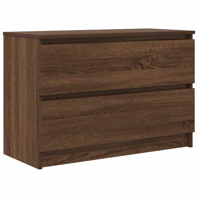 vidaXL Schrankmodule TV-Schrank Braun Eichen-Optik 80x35x54 cm Holzwerkstof günstig online kaufen