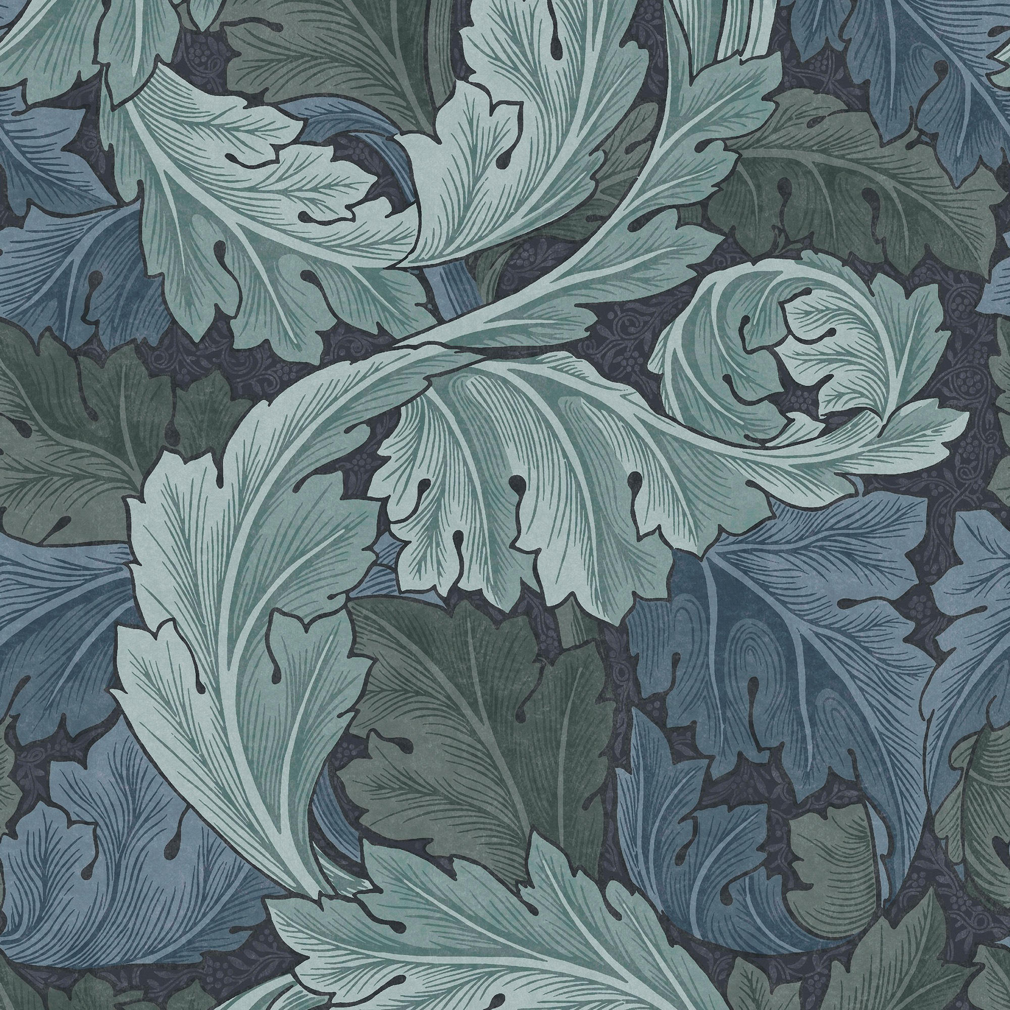 WILLIAM MORRIS AT HOME Vliestapete »Acanthus«, Retro, Design Tapeten günstig online kaufen