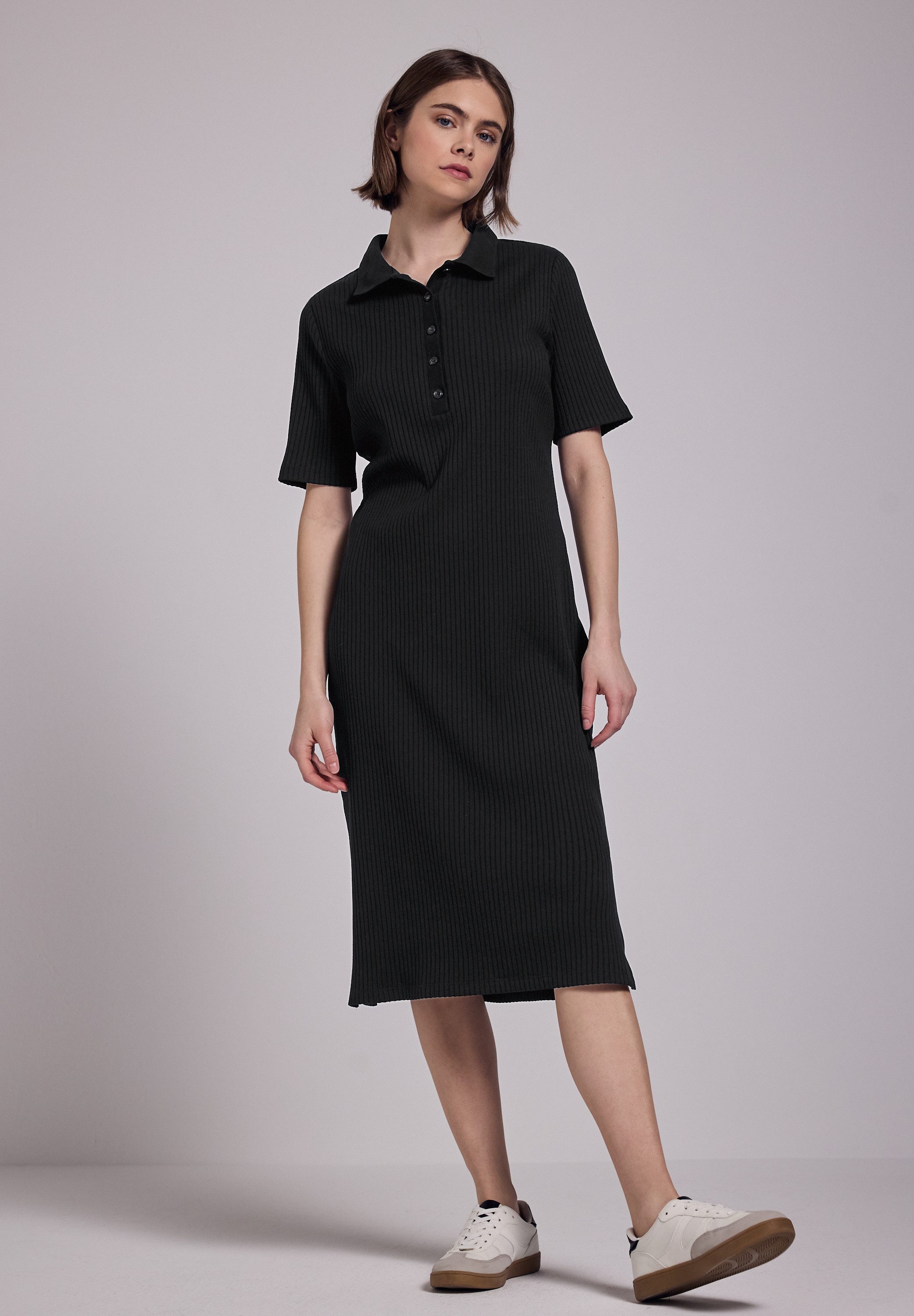 STREET ONE STUDIO Midikleid, mit Knopfleiste günstig online kaufen