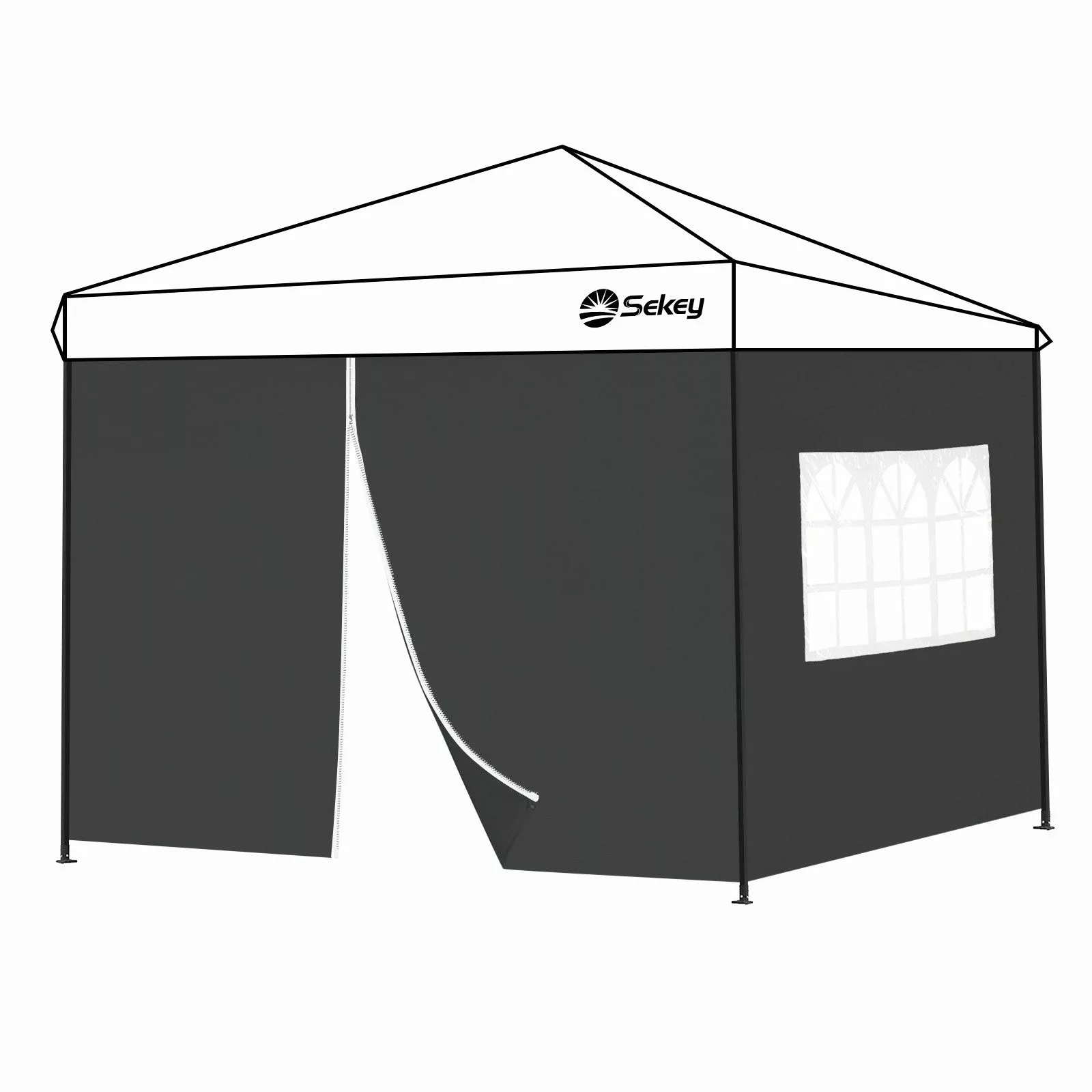 Sekey Pavillonseitenteil 2er Set Pavillon Seitenteile günstig online kaufen