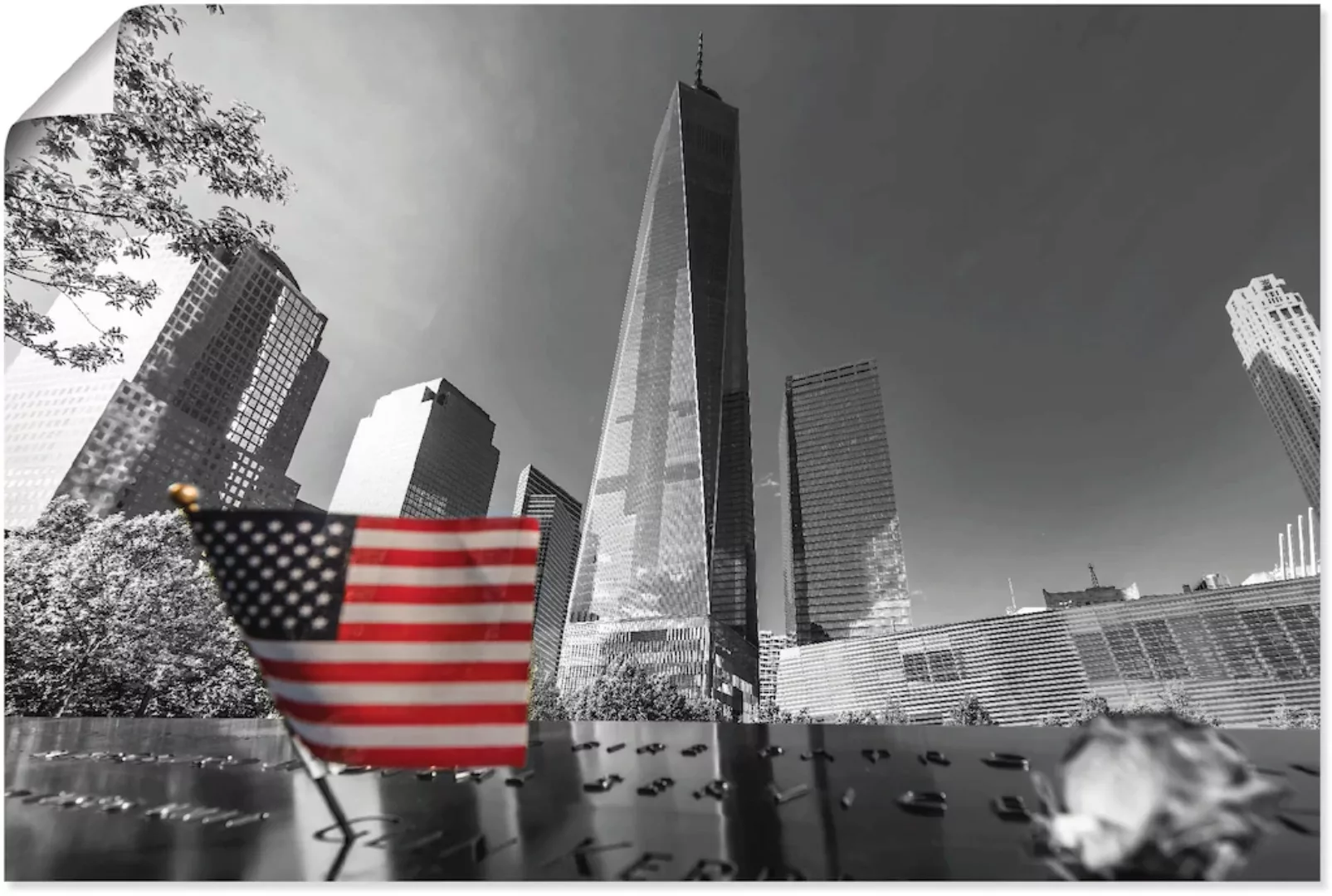 Artland Poster "New York One World Trade Center I", Amerika, (1 St.), als A günstig online kaufen