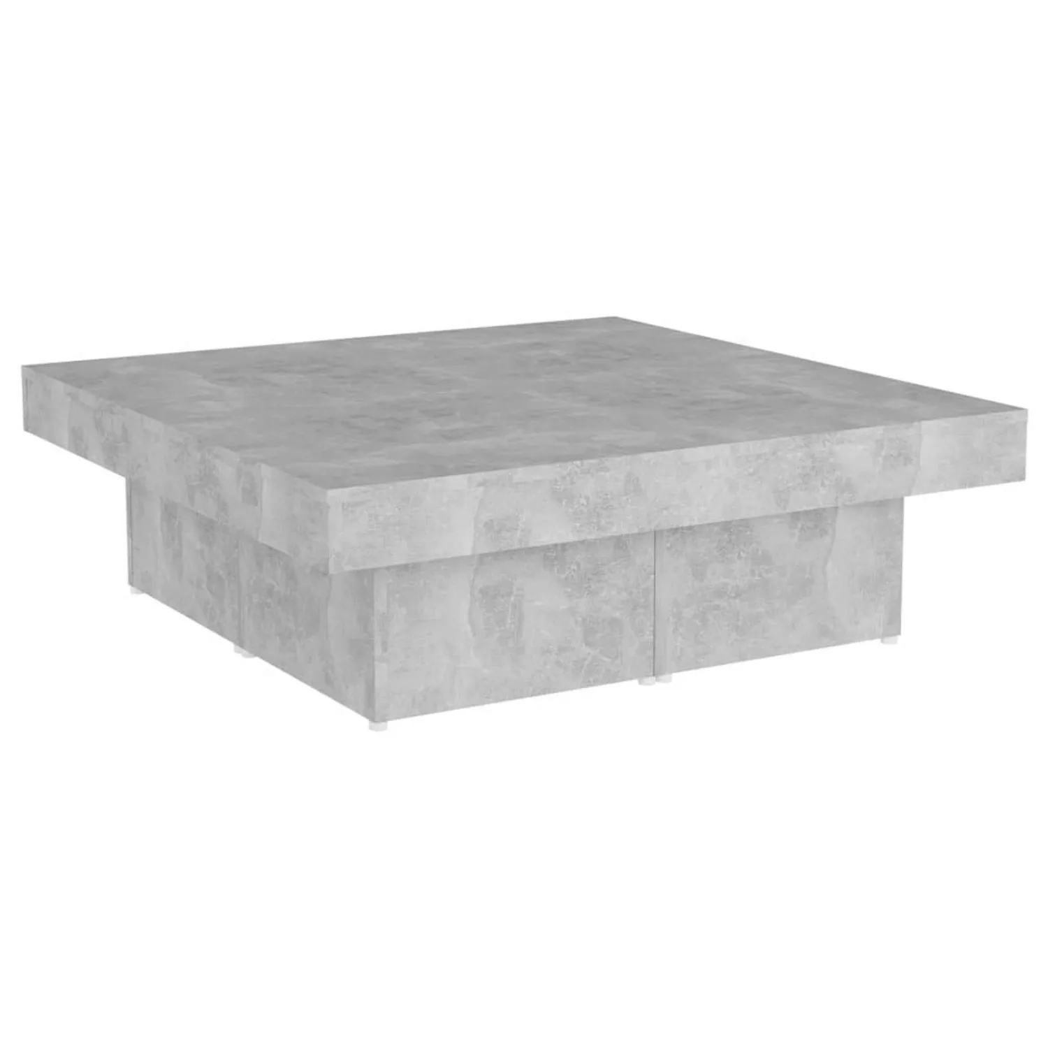 Couchtisch Betongrau 90x90x28 Cm Spanplatte günstig online kaufen