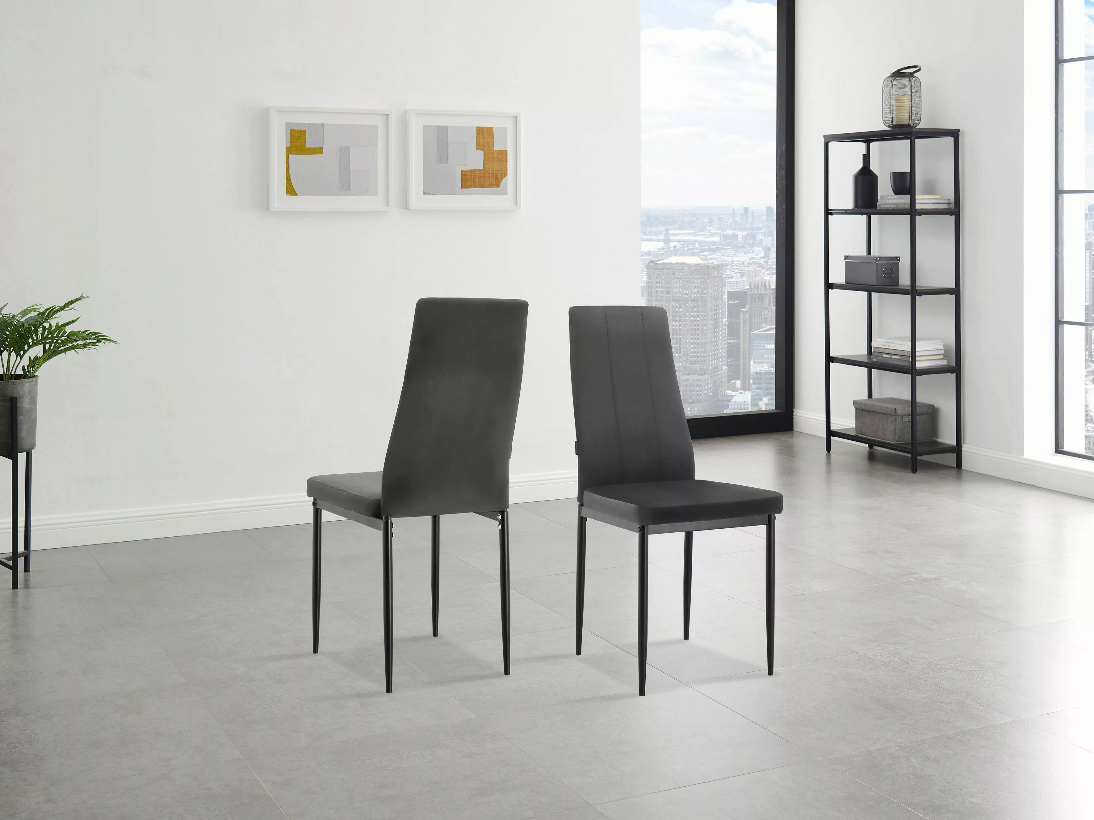INOSIGN Esszimmerstuhl "Remus", (Set), 1 St., Kunstleder, im 1er,2er und 4e günstig online kaufen