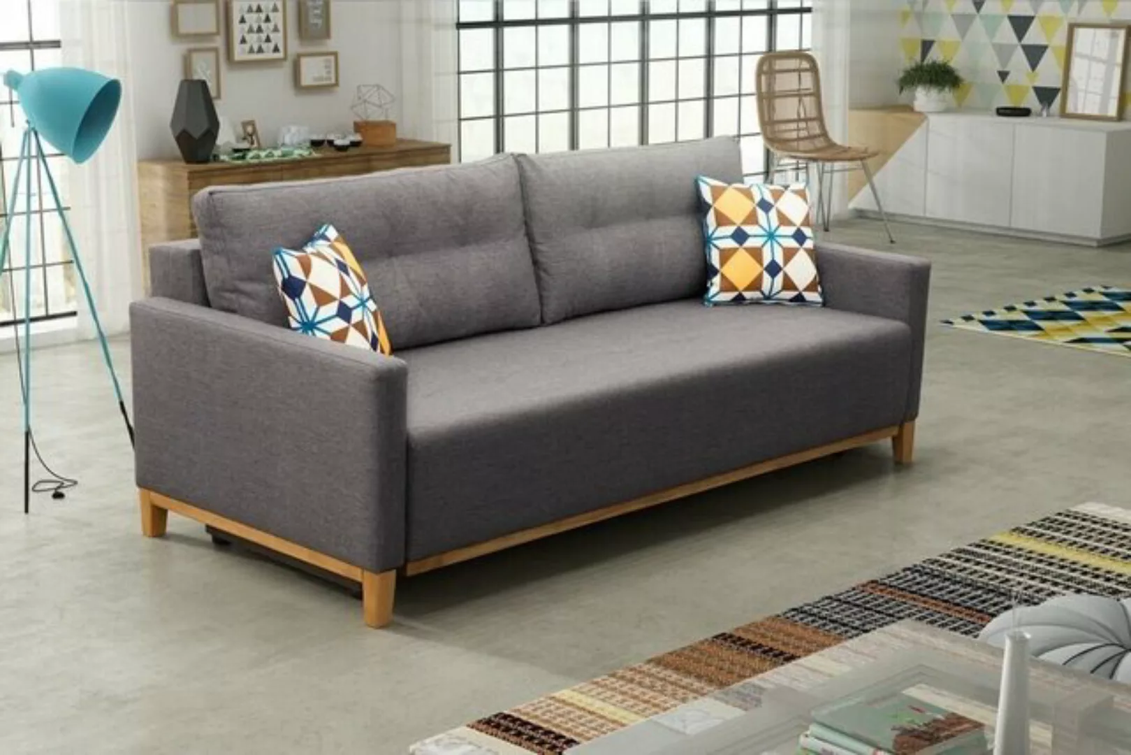 JVmoebel Sofa, Mit Bettfunktion günstig online kaufen