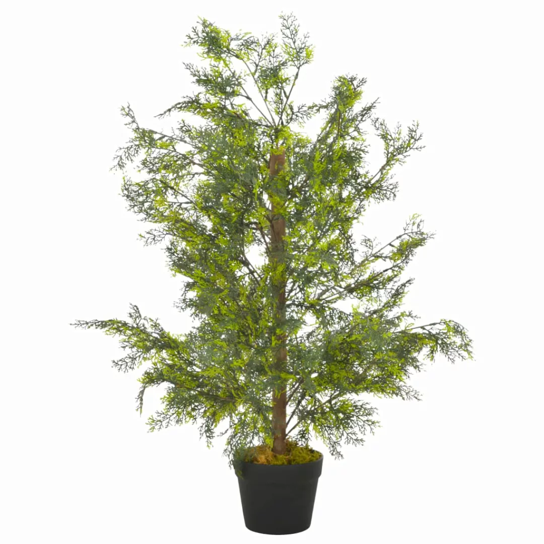 Künstliche Pflanze Zypresse Mit Topf Grün 90 Cm günstig online kaufen