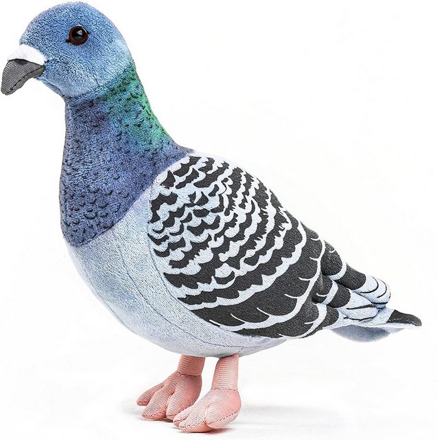Uni-Toys Kuscheltier Taube blau - 20 cm (Höhe) - Plüsch-Vogel - Plüschtier, günstig online kaufen