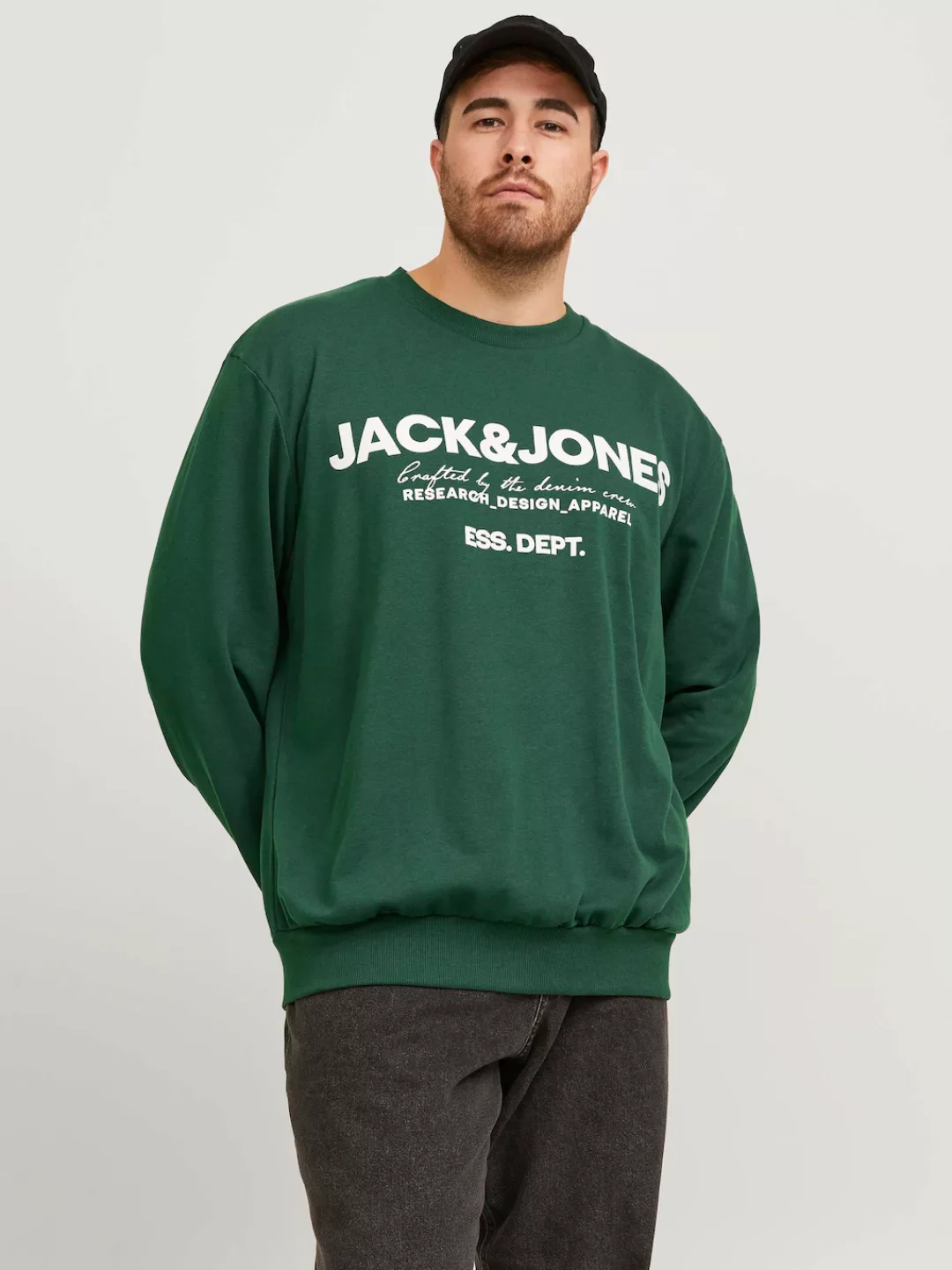 Jack & Jones PlusSize Sweatshirt JJGALE SWEAT O-NECK PLS günstig online kaufen