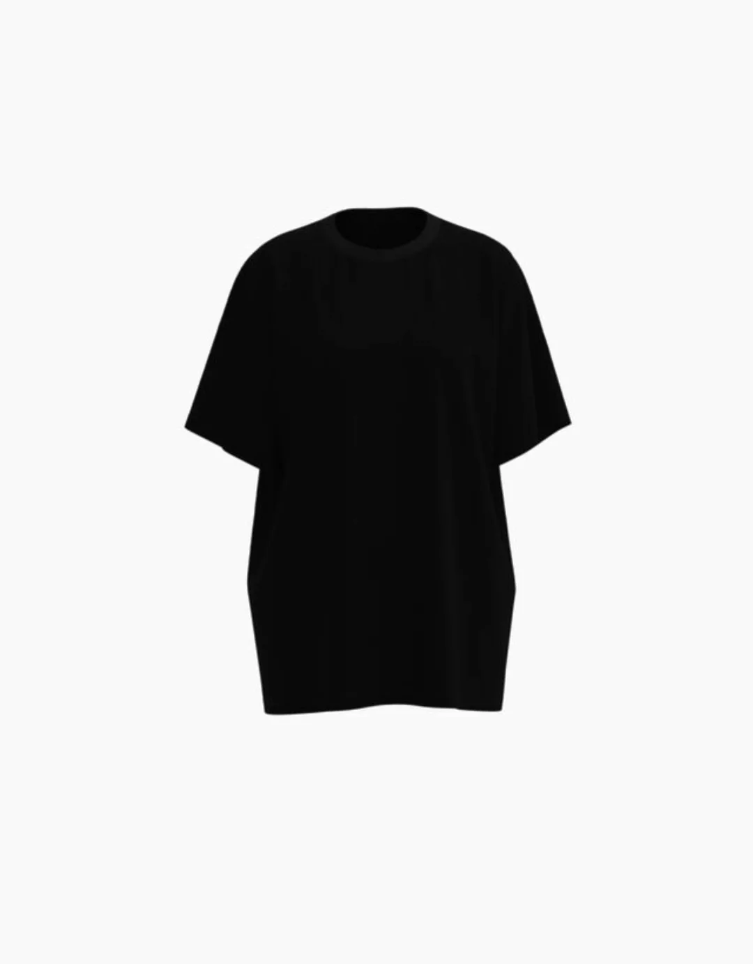 Bershka Oversize-T-Shirt Rick & Morty Mit Print Damen S Schwarz günstig online kaufen