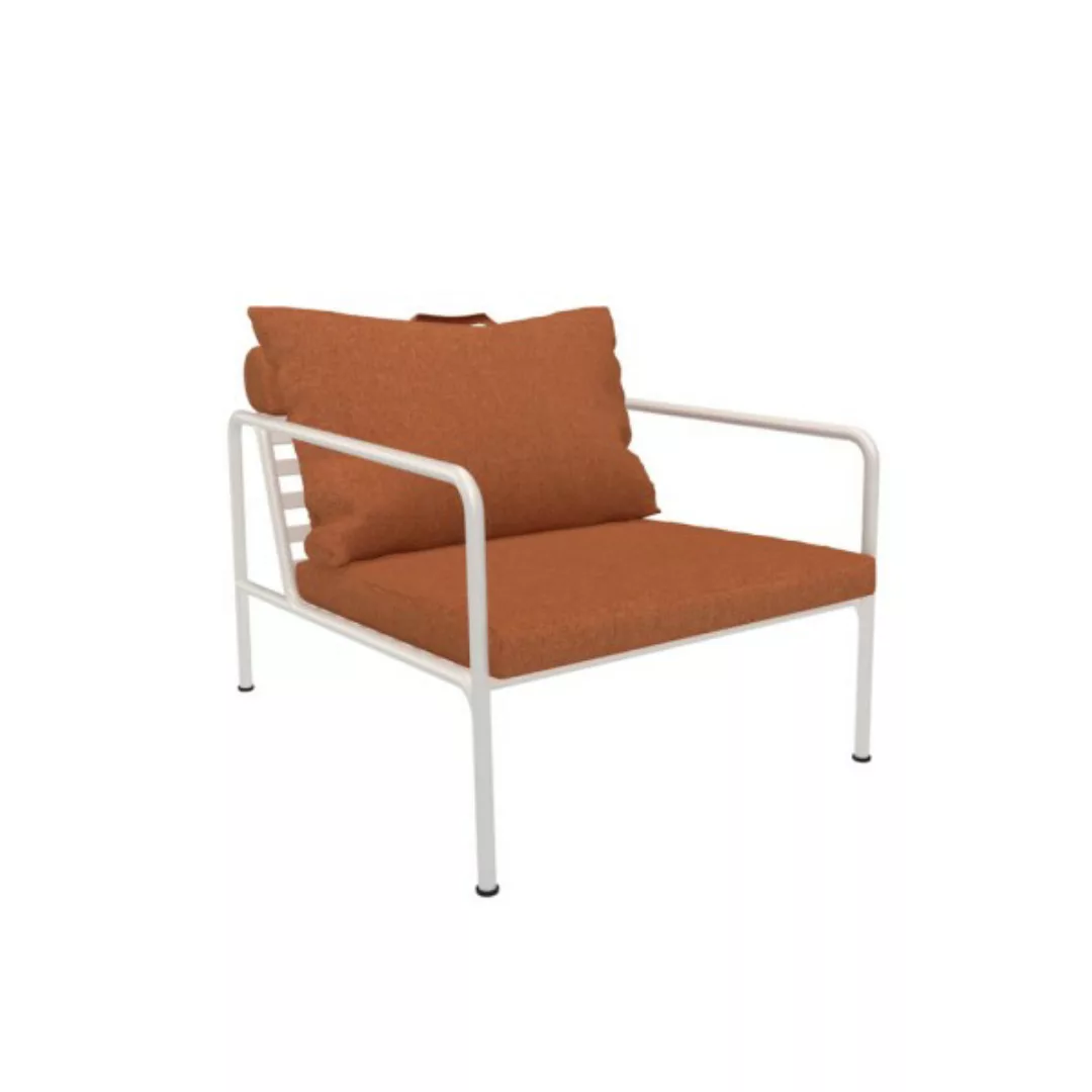 Outdoor Lounge-Sessel AVON weiß Rost günstig online kaufen