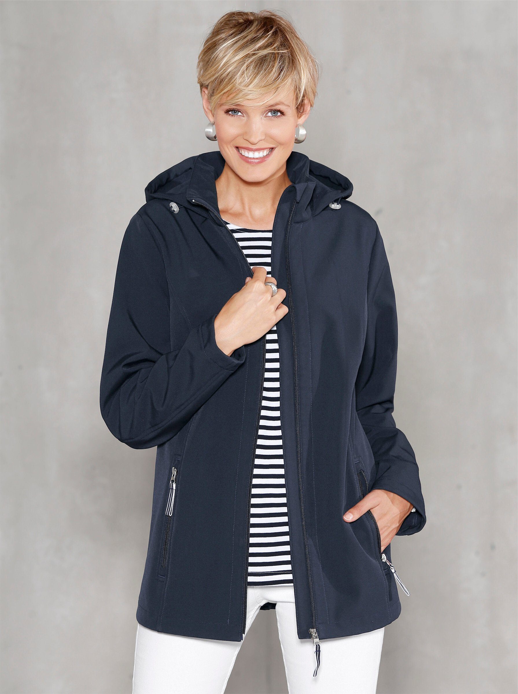 Sieh an! Allwetterjacke Softshelljacke günstig online kaufen