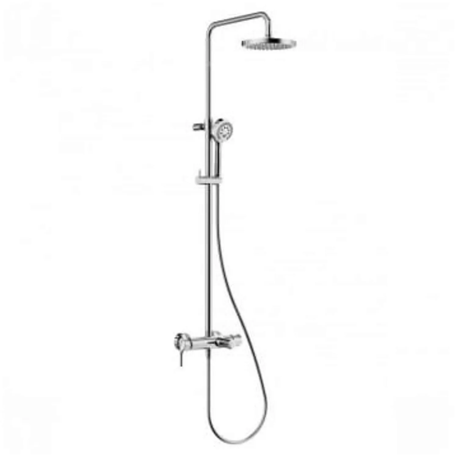 Kludi Einhebelmischer Dual Shower System mit Wanneneinlauf LOGO in Chrom günstig online kaufen