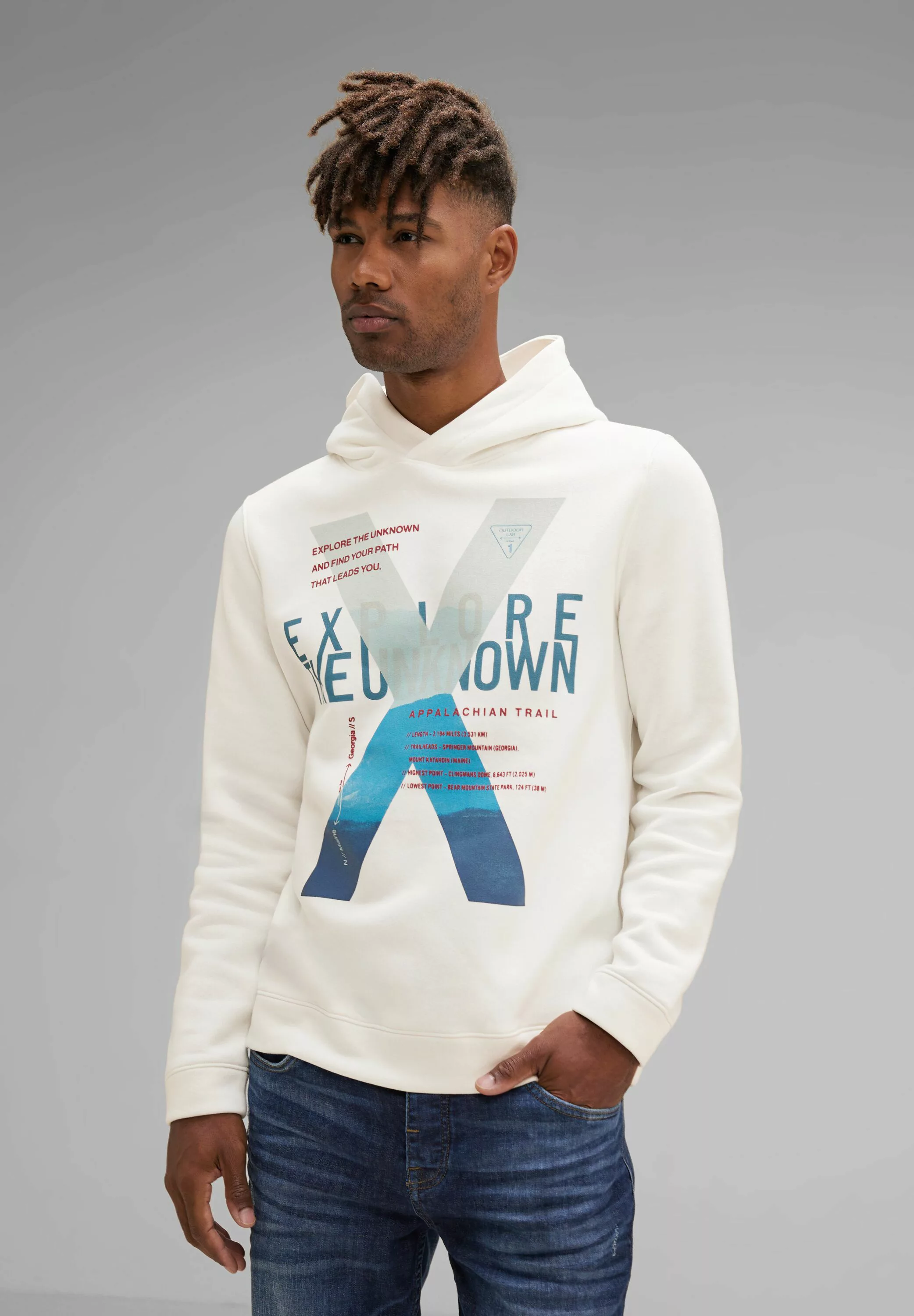 STREET ONE MEN Hoodie, soft und weich günstig online kaufen