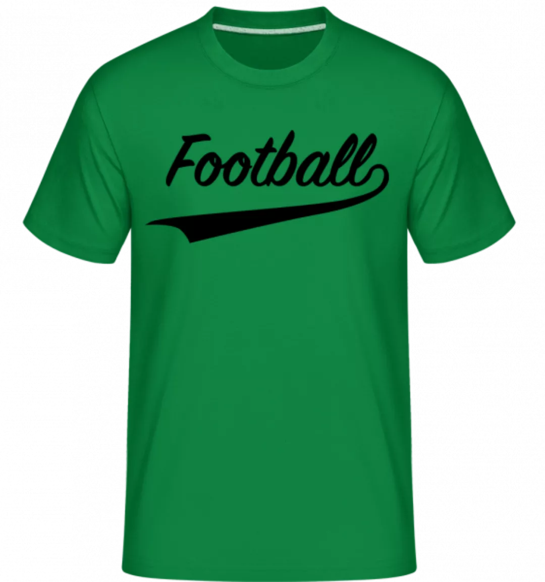 Football Schriftzug · Shirtinator Männer T-Shirt günstig online kaufen