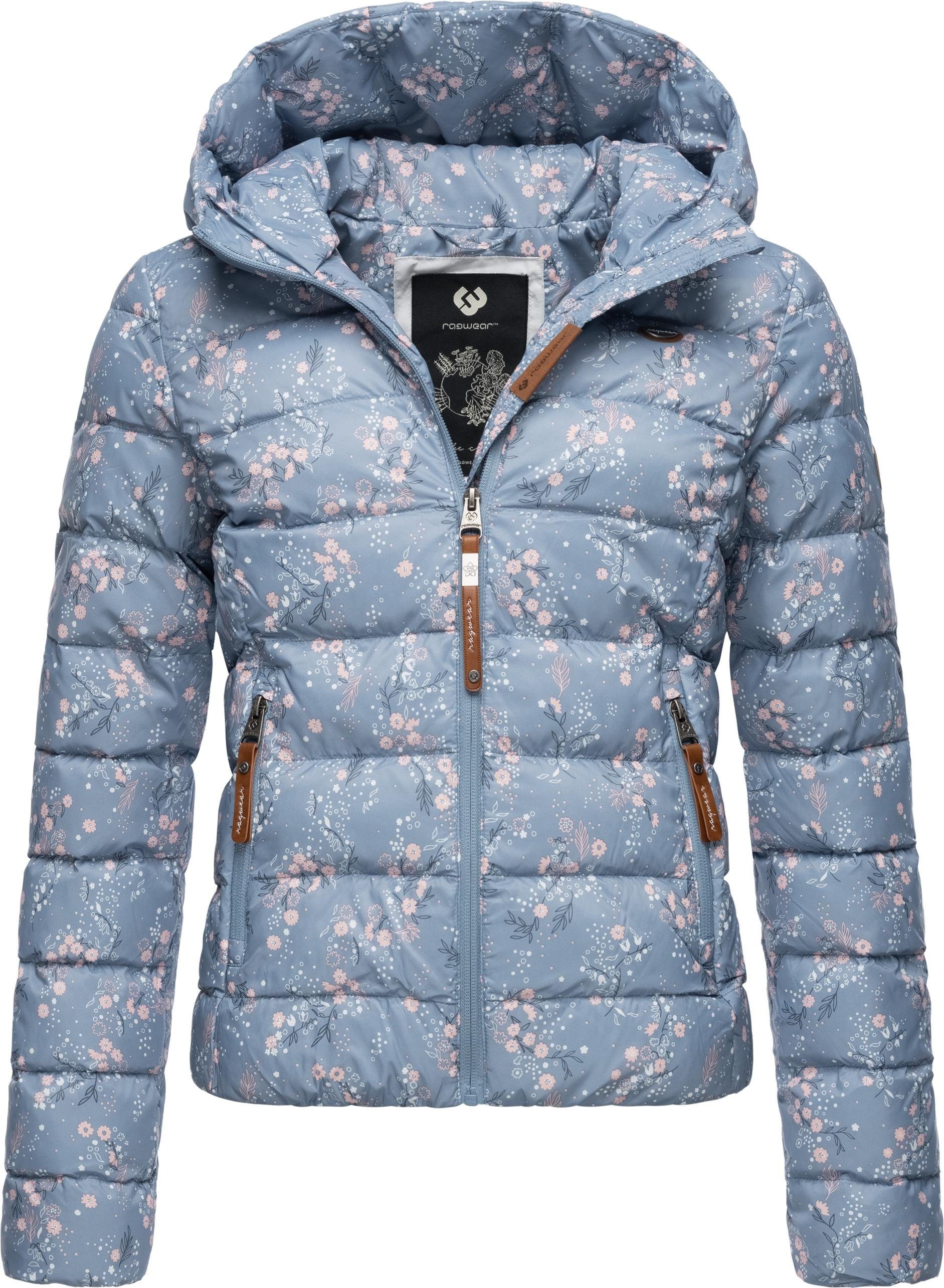 Ragwear Steppjacke Tiasa Geblümte Winterjacke mit günstig online kaufen