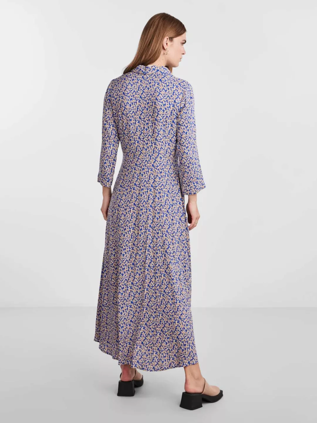 Y.A.S Hemdblusenkleid YASSAVANNA LONG SHIRT DRESS mit 3/4 Ärmel günstig online kaufen