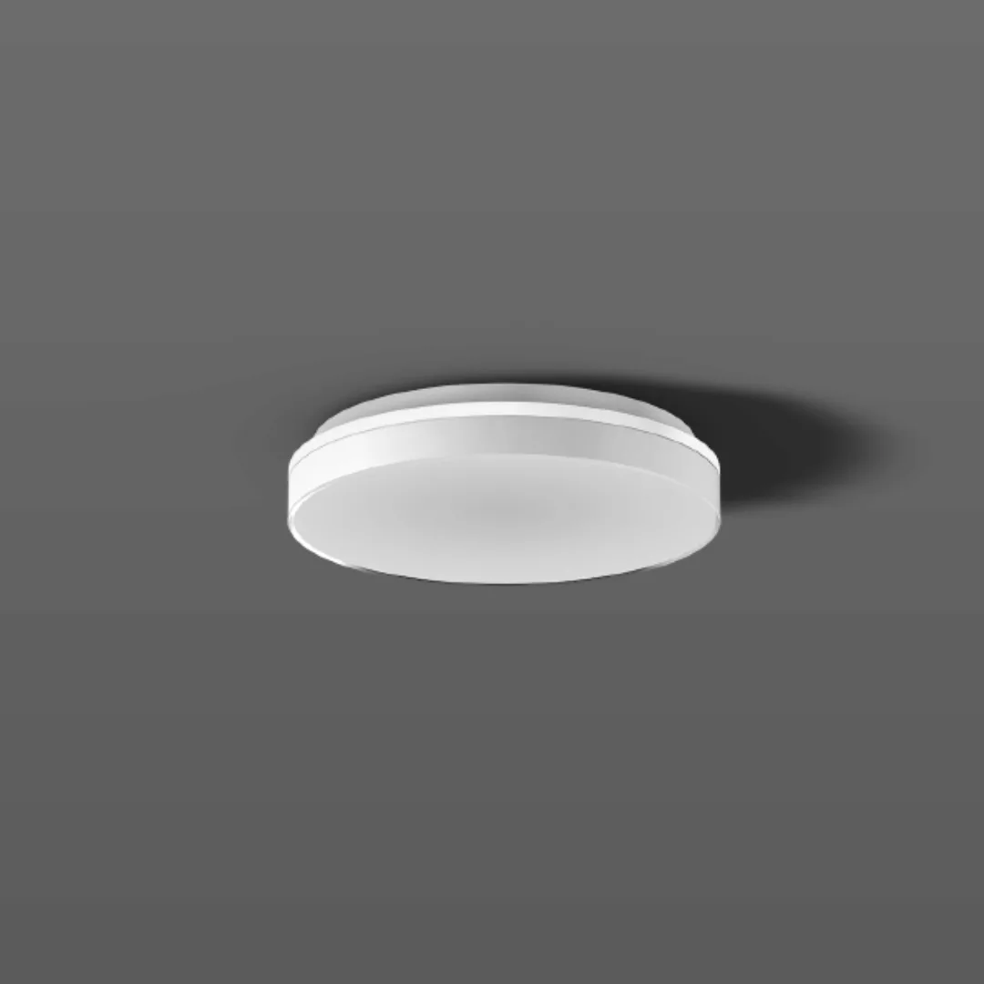 RZB Lighting LED-Wand-Deckenleuchte HB 505 LED/18W-3000+4000K D268,H53,PC - günstig online kaufen