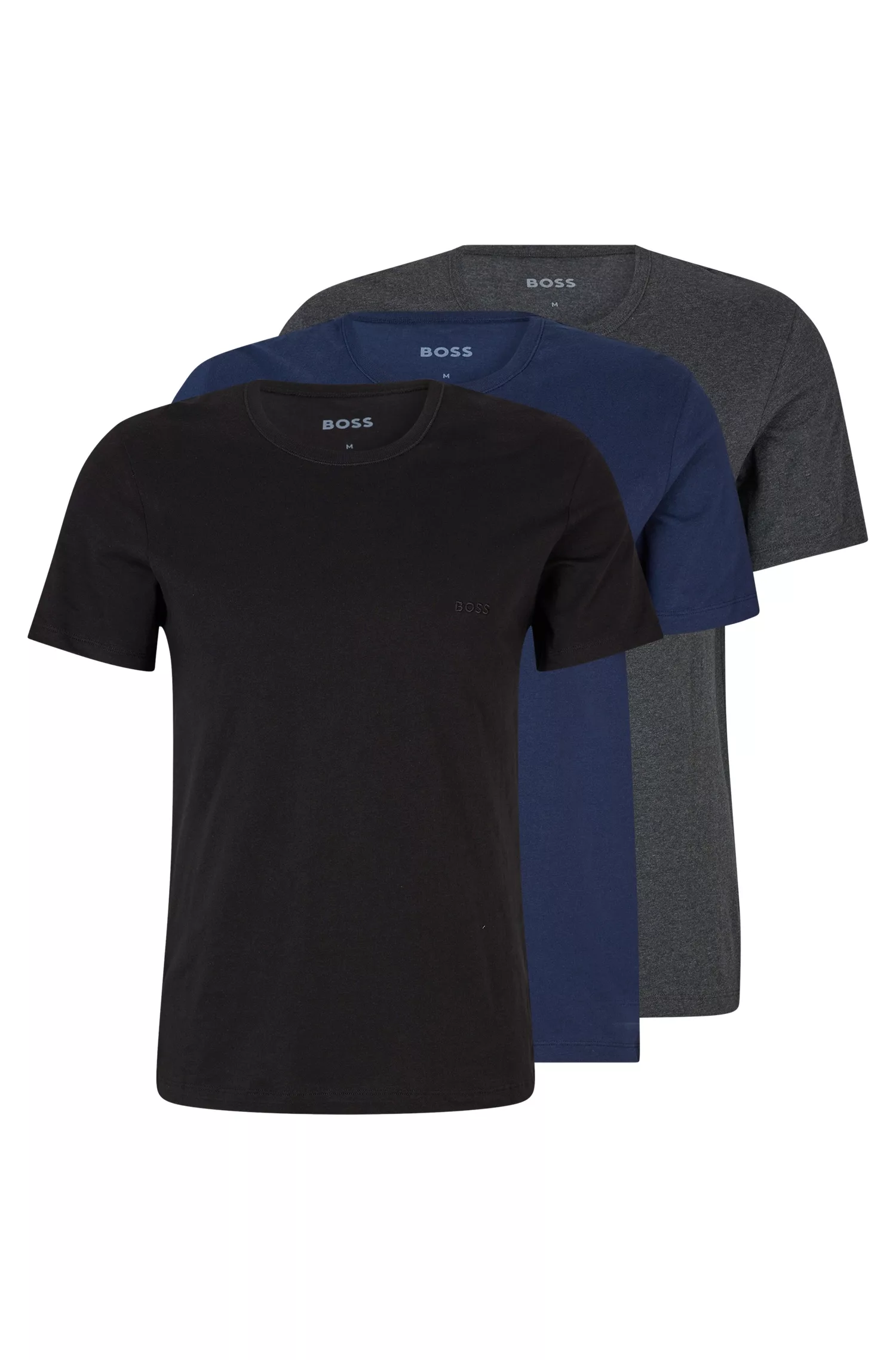 BOSS T-Shirt "T-Shirt Rundhals", mit dezentem BOSS Logo-Print günstig online kaufen