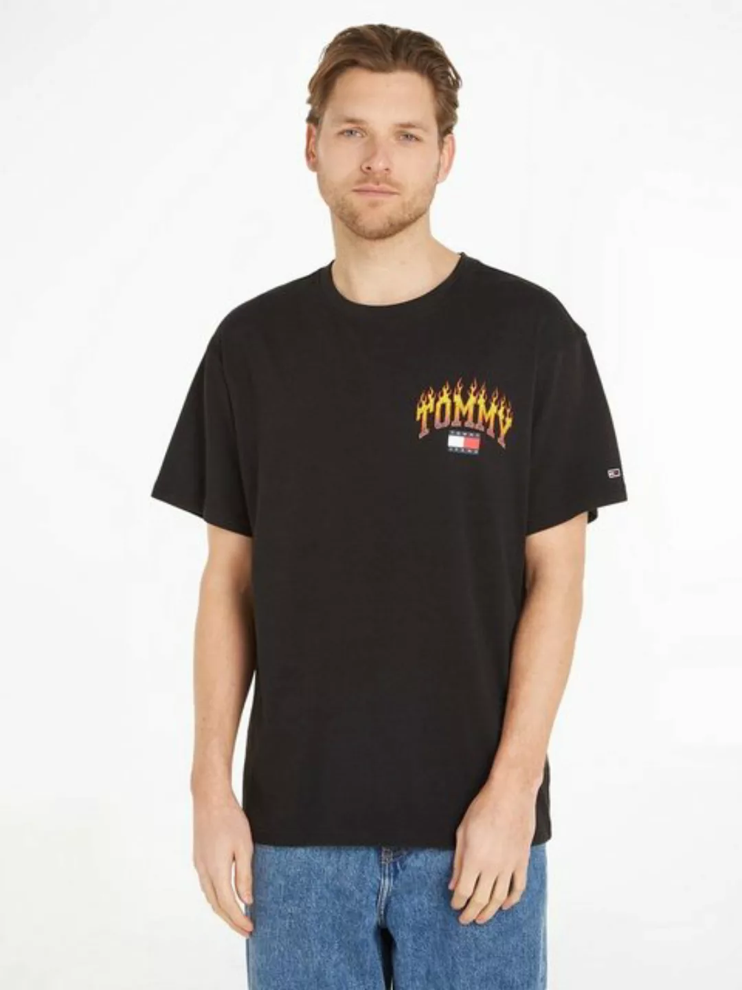 Tommy Jeans T-Shirt TJM RLX VINTAGE FLAME TEE günstig online kaufen