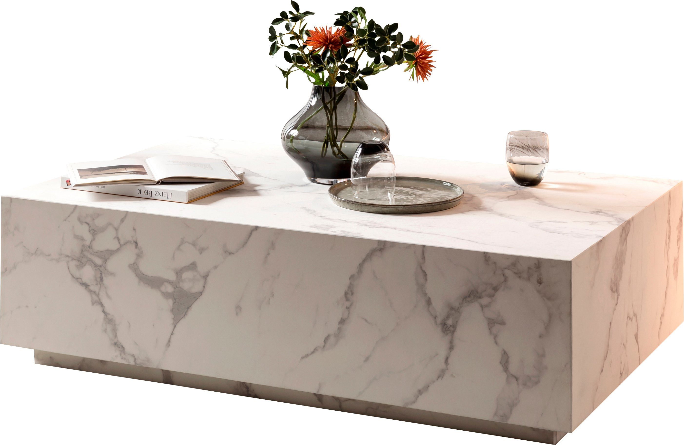 SalesFever Couchtisch "Almeria Beistelltisch B/T 120/75 cm", Stilvoller, re günstig online kaufen