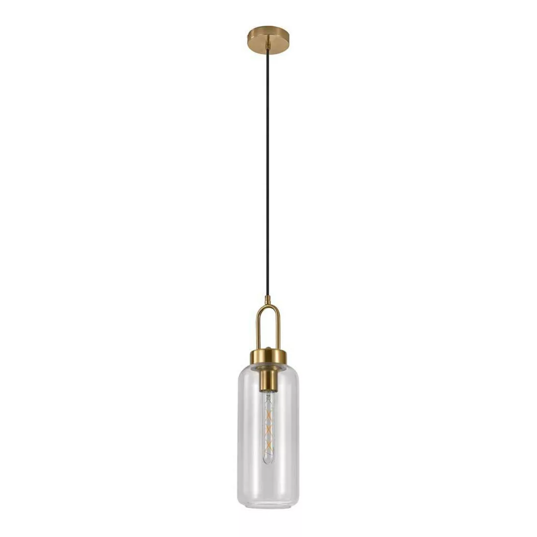 Deckenlampe in modernem Design Glas und Metall günstig online kaufen