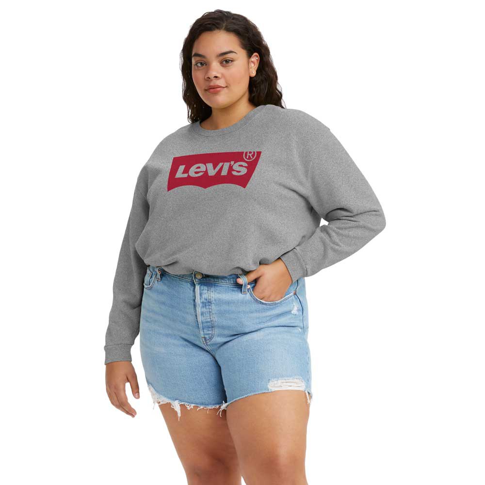 Levi's® Plus Sweatshirt PL GRAPHIC STANDARD CREW mit Levi`s®-Logo auf der B günstig online kaufen
