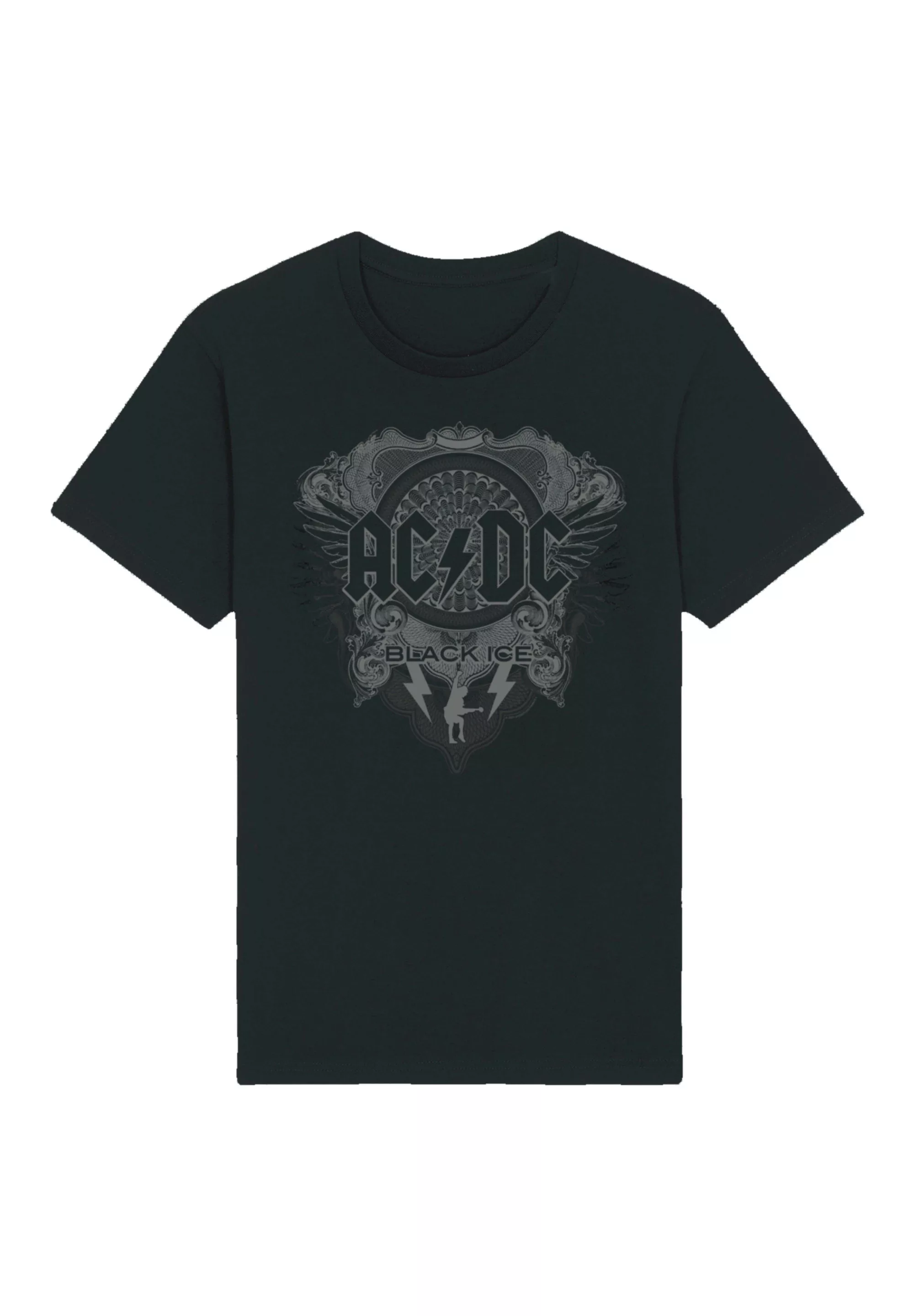 F4NT4STIC T-Shirt AC/DC Rock Musik Band Black Ice Premium Qualität günstig online kaufen