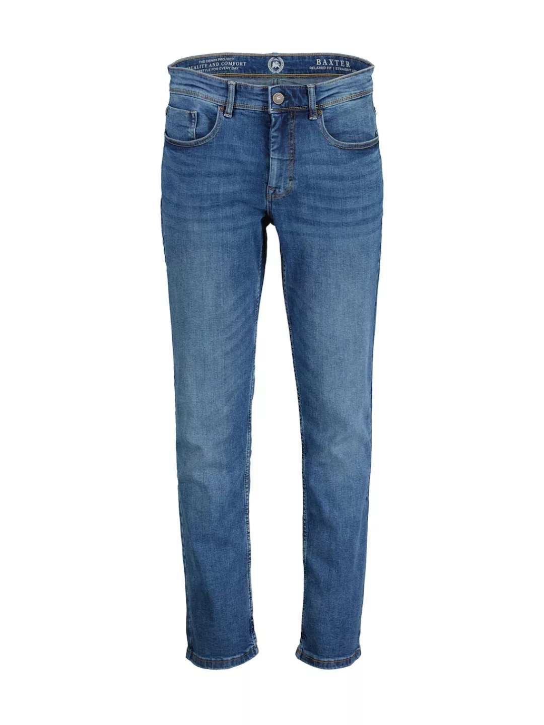 LERROS Relaxhose "LERROS BAXTER 5-Pocket-Denim, RELAXED FIT, unifarben" günstig online kaufen