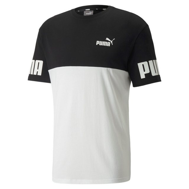 PUMA T-Shirt Puma Herren T-Shirt Power Colorblock Tee 847389 günstig online kaufen