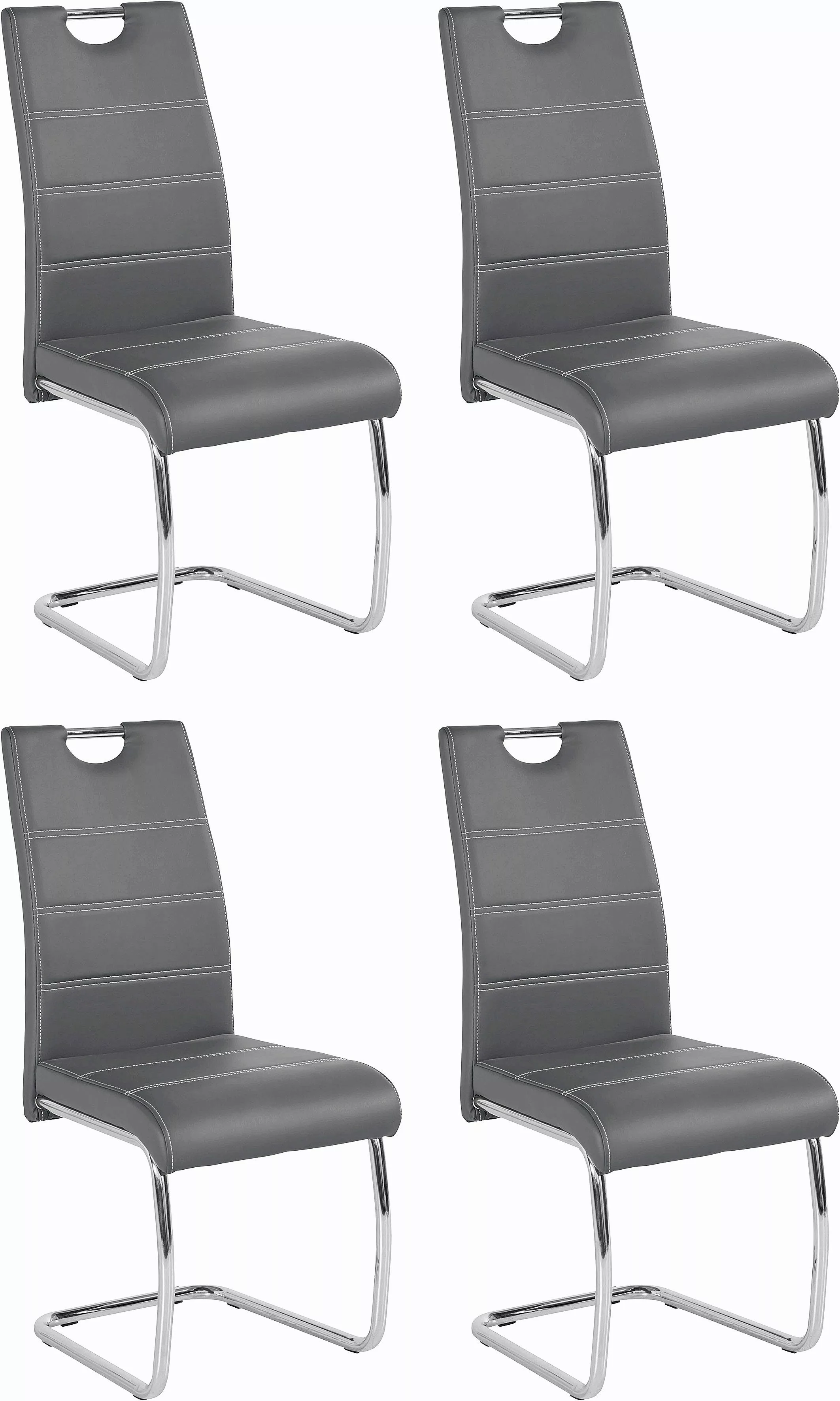 HELA Freischwinger Flora, Esszimmerstühle (Set, 4 günstig online kaufen