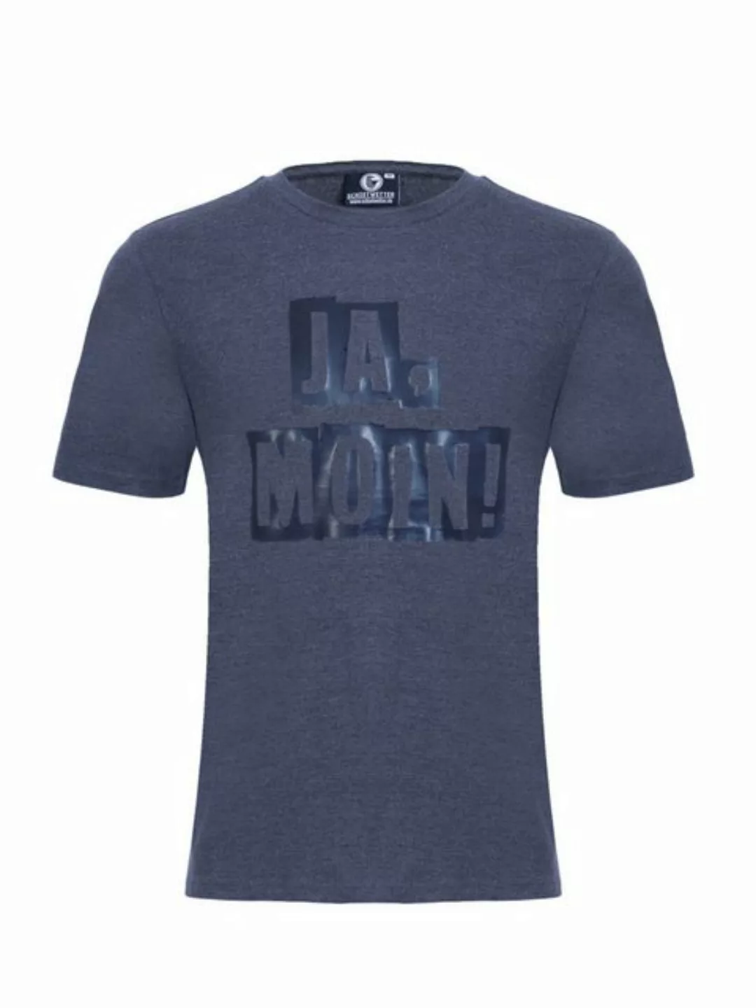 Schietwetter T-Shirt Herren "Ja Moin", 100% Baumwolle günstig online kaufen