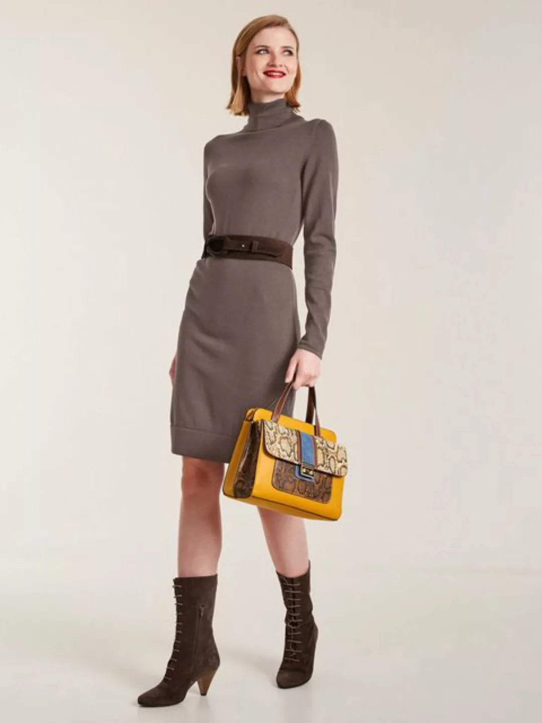 heine Strickkleid Rollkragen-Kleid günstig online kaufen